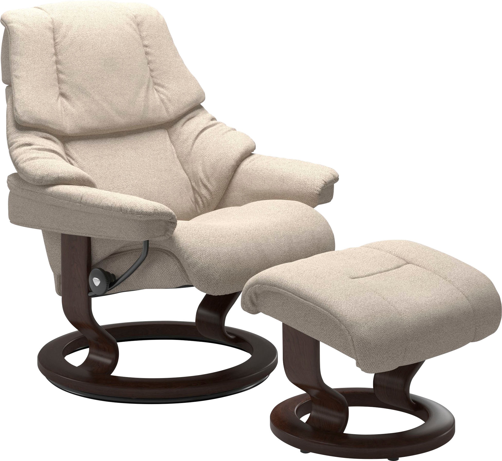 Stressless® Relaxsessel »Reno«, (Set, Relaxsessel mit Hocker), mit Hocker, günstig online kaufen