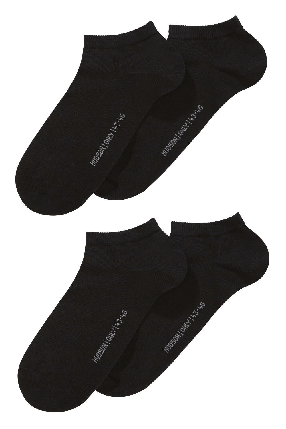 Hudson Sneakersocken »ONLY 2-PACK« 2er Pack,  Komfortbund mit weitem Fußausschnitt
