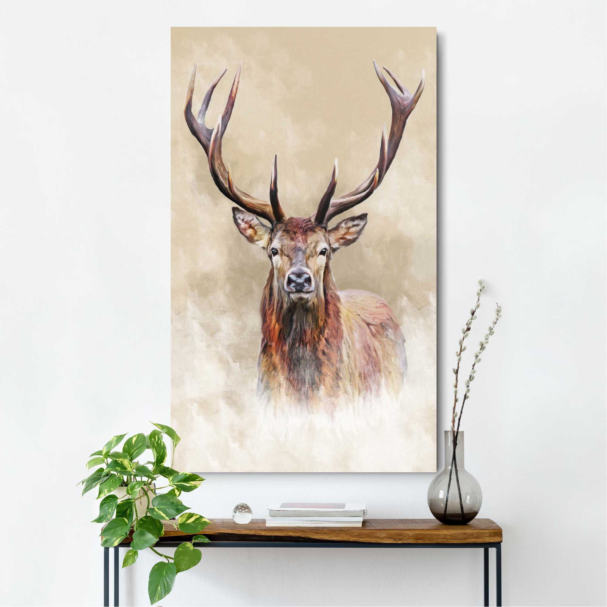 Reinders Wandbild "Hirsch" günstig online kaufen