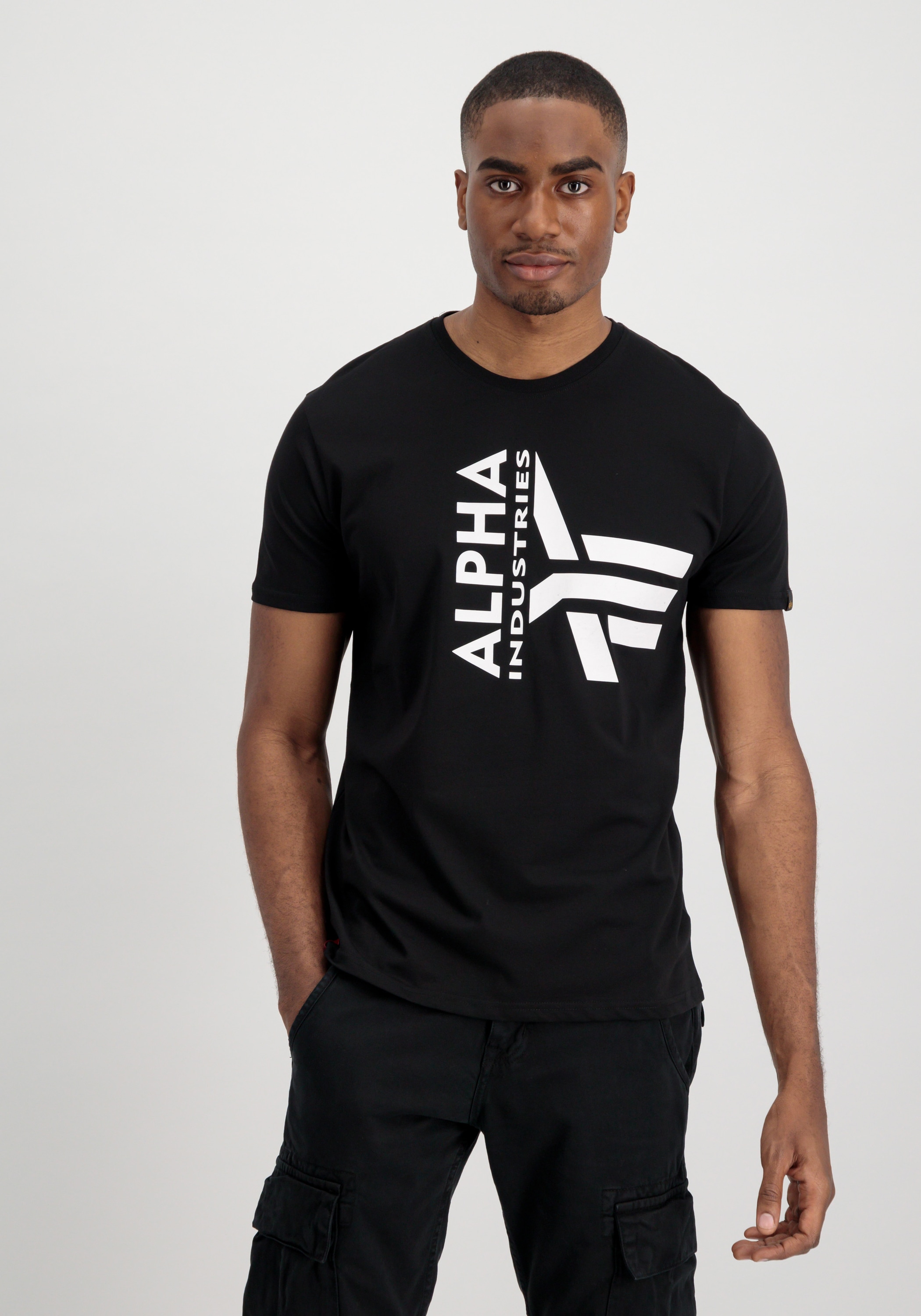»Alpha Industries Men bei T-Shirts T-Shirt Half online - Logo Alpha T« Foam Industries