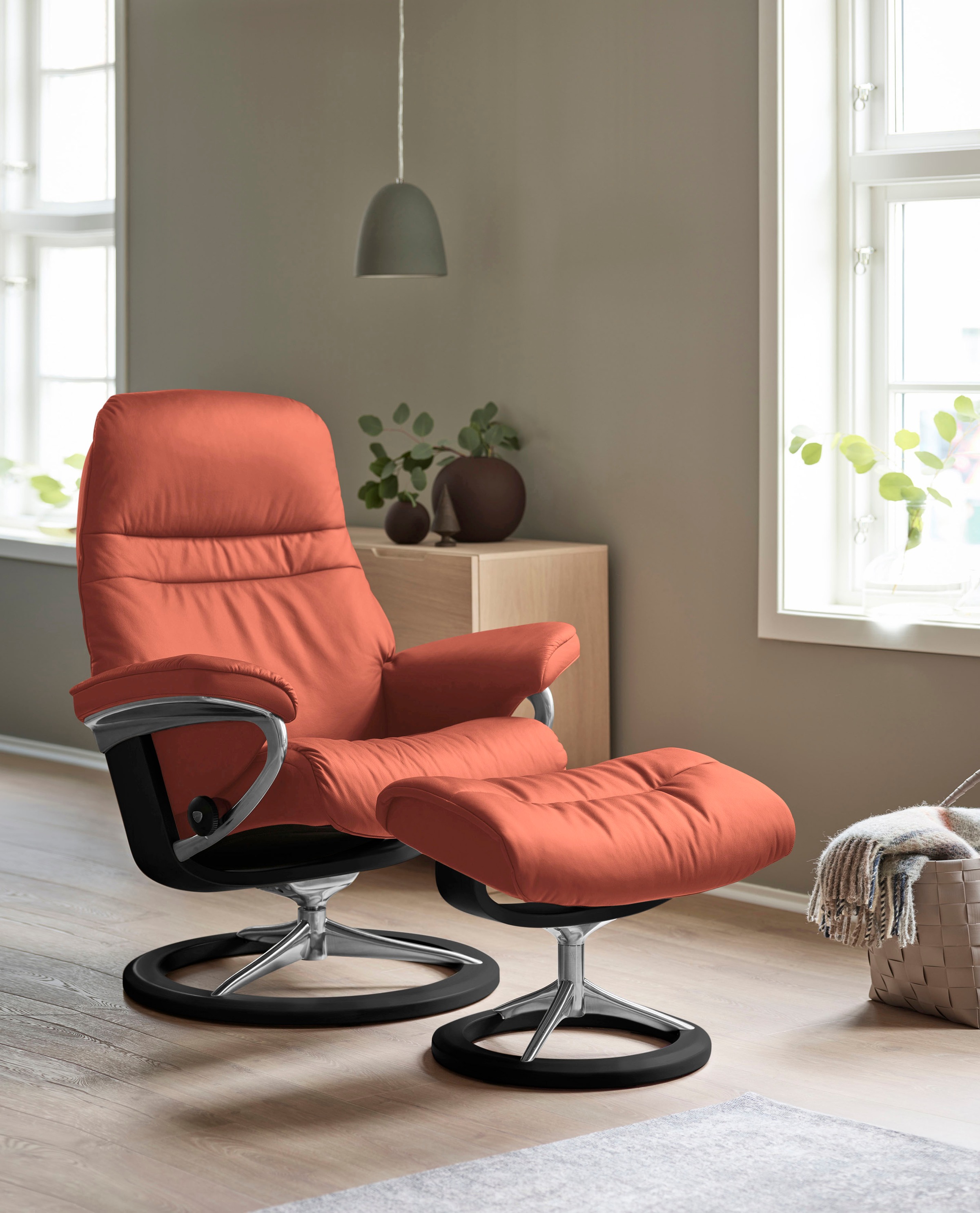 Stressless® Relaxsessel »Sunrise«, mit Signature Base, Größe M, Gestell Schwarz