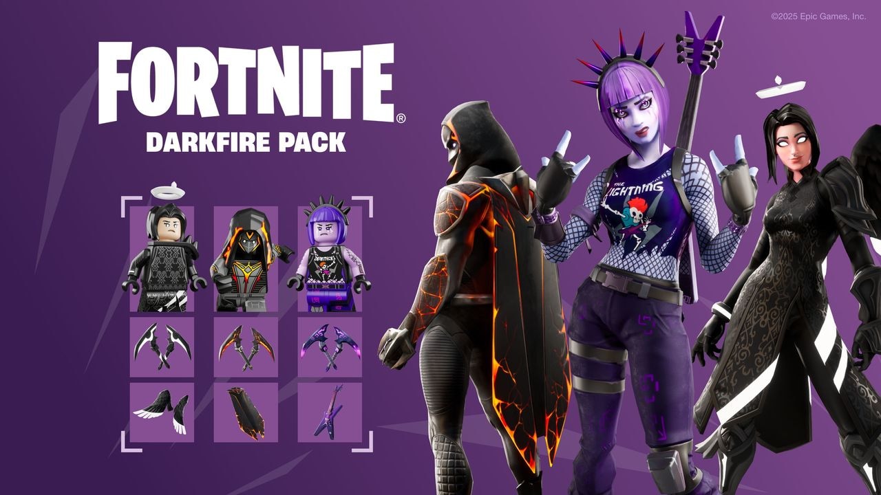 Epic Games Spielesoftware »Fortnite Schattenfeuer & Eis Paket (Code in Box)« Xbox Series X