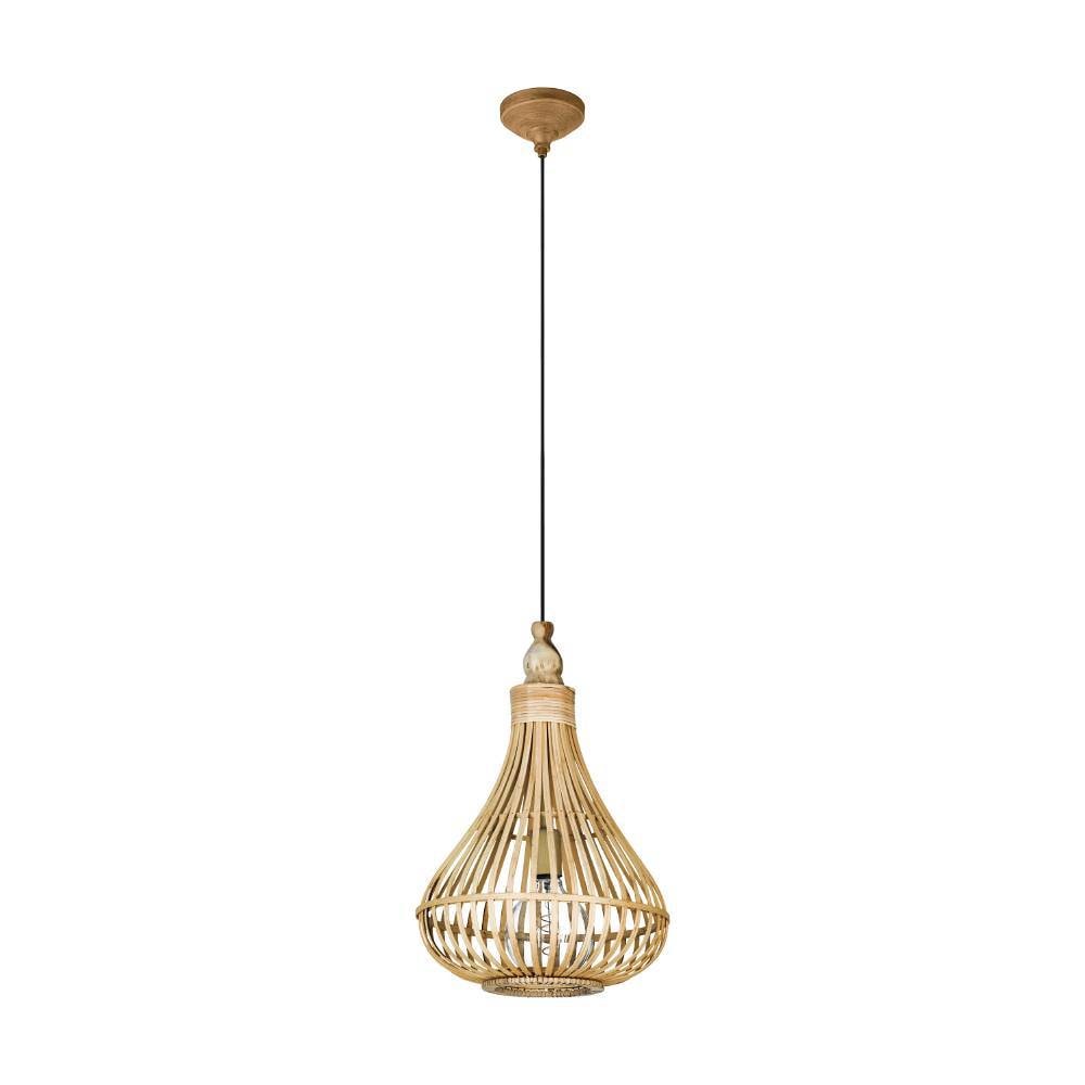EGLO Hängeleuchte »AMSFIELD«, 1 flammig, Leuchtmittel E27 | ohne Leuchtmittel, Hängelampe Esstisch, Esszimmerlampe, Hängeleuchte, Lampe, E27, Ø 35 cm