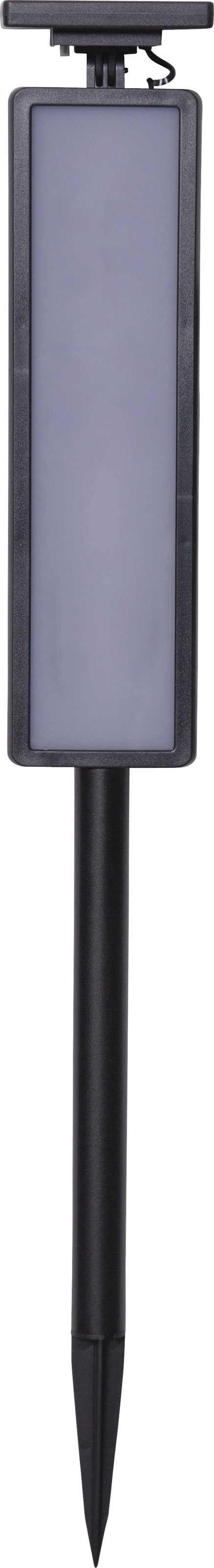 Parforce Traditional Hunting LED Solarleuchte »Solar-Wegleuchte Pathy« LED-Board 1 Stk. Warmweiß Hausnummernfunktion mit Sticker-Set, Dämmerungssensor