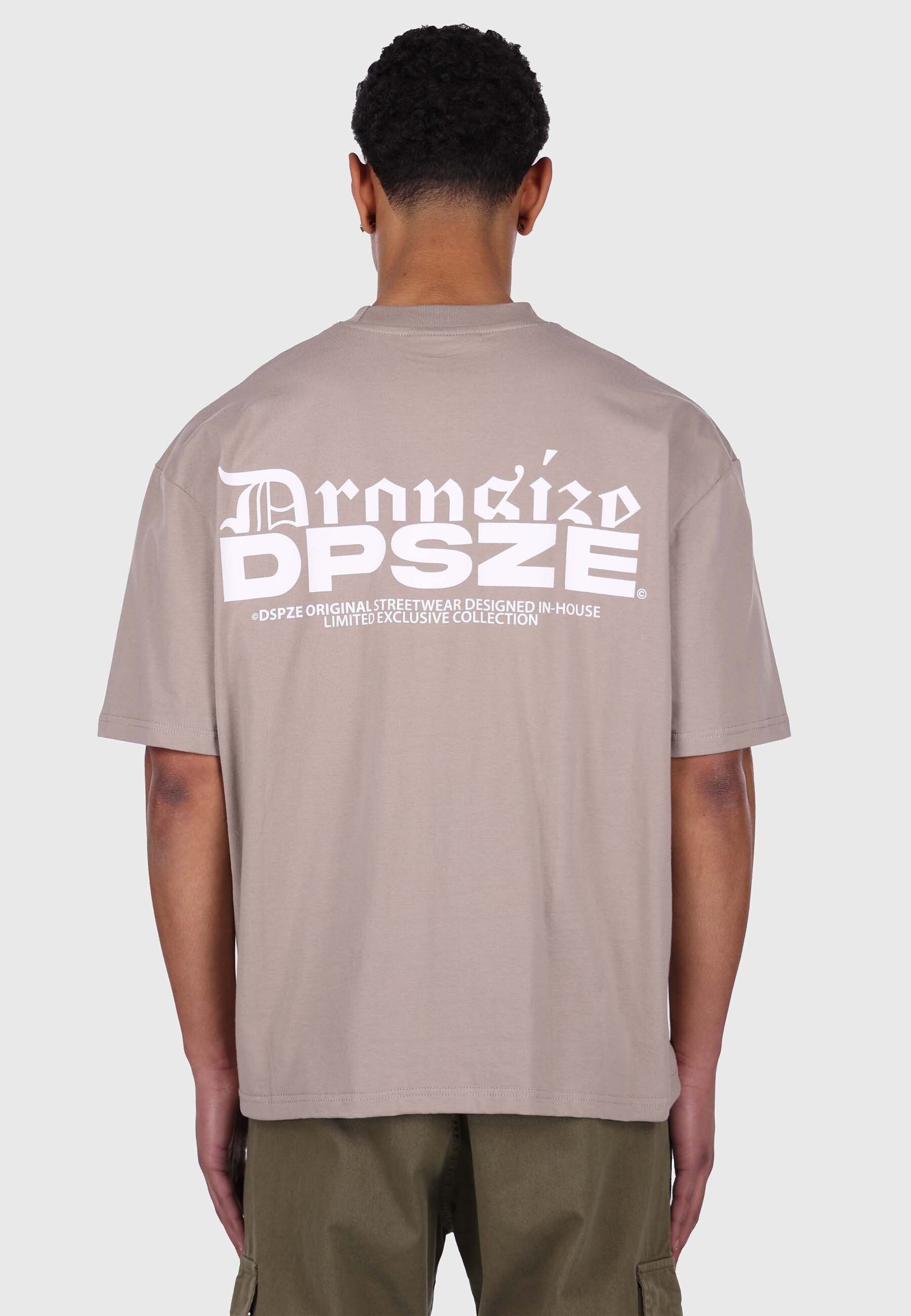 Dropsize T-Shirt »Dropsize HEAVY OVERSIZE DPSZE SPLIT FONT T-SHIRT« 1 Stk.