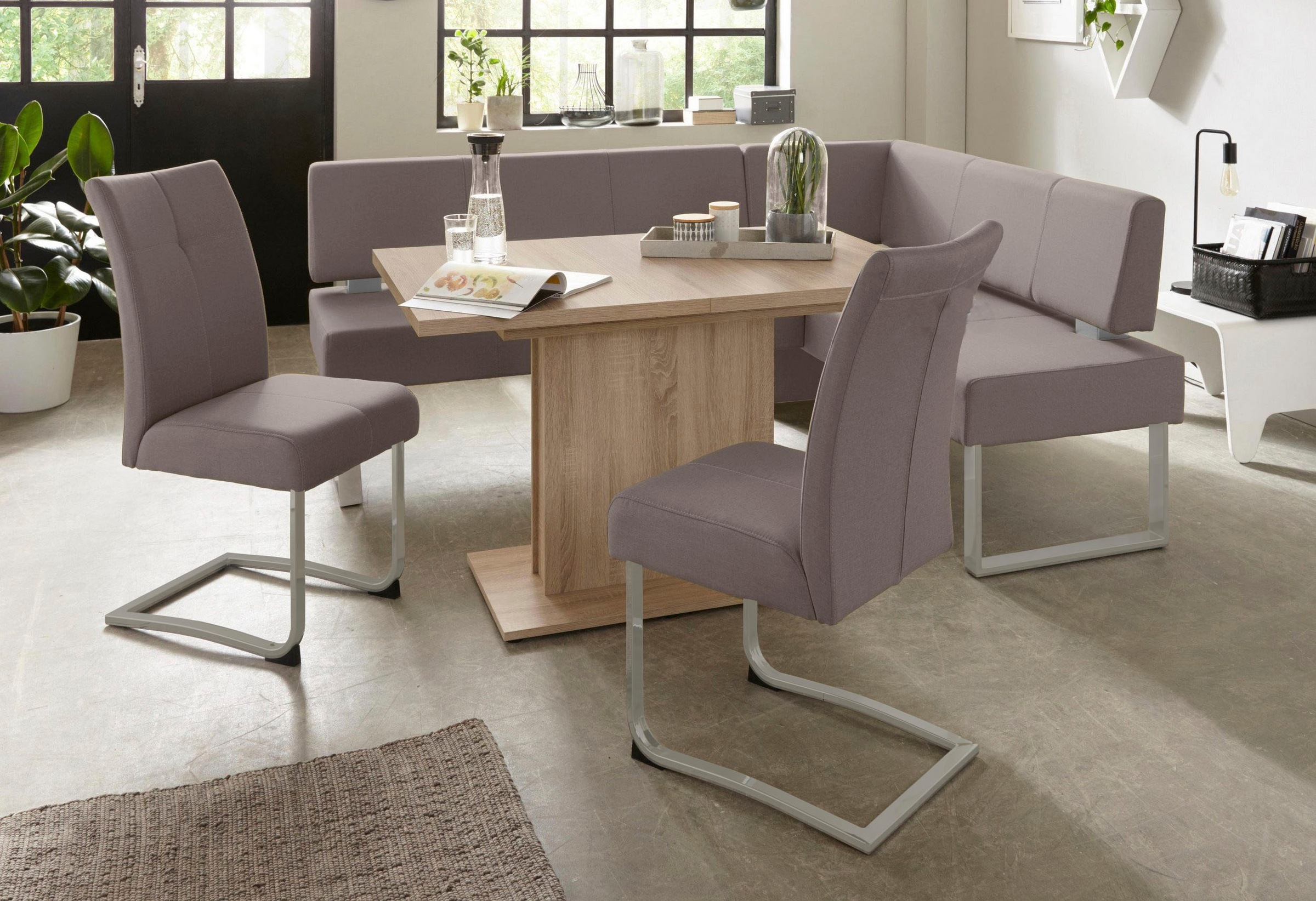 Home affaire Freischwinger »Rab« (Set) 2 Stk.Bezug in verschiedenen Qualitä günstig online kaufen