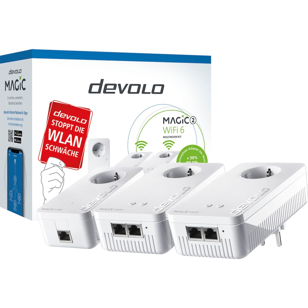 DEVOLO Adapter »Magic 2 WiFi 6 Multiroom Kit«
