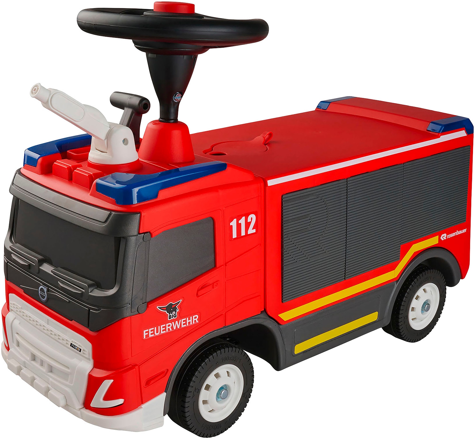 Rutscherauto »Feuerwehr«, Made in Germany