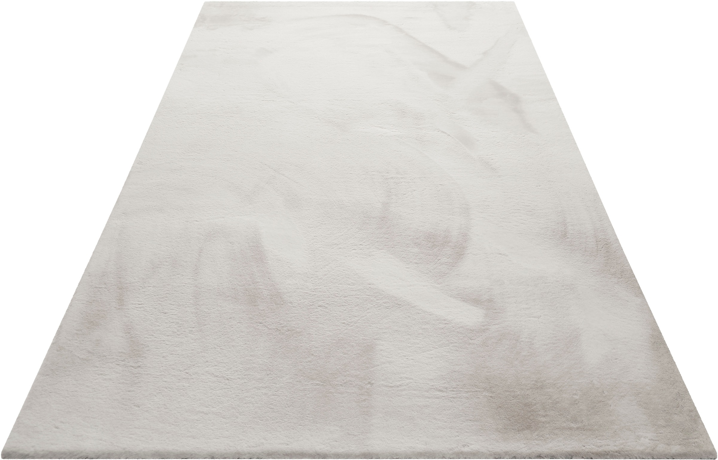 Wecon home Basics Hochflor-Teppich »Anna«, rechteckig, 25 mm Höhe, Wohnzimm günstig online kaufen