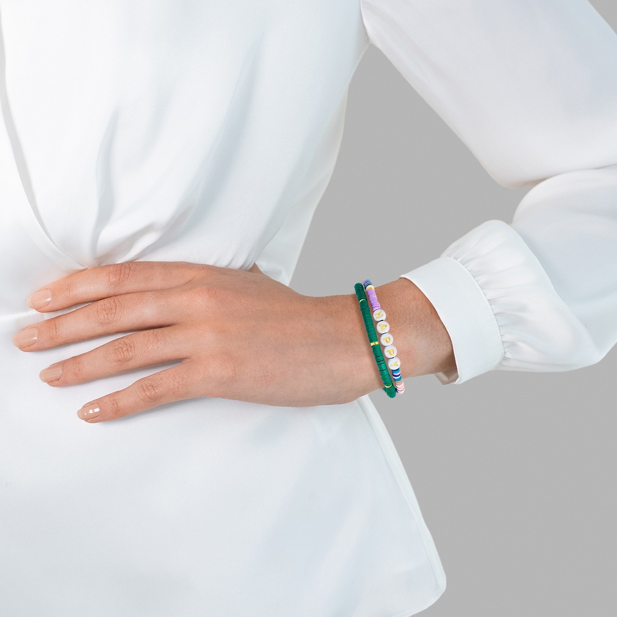 Yokoamii Perlenarmband »Set: Y147«, (2 tlg.), 2er Set Armbänder