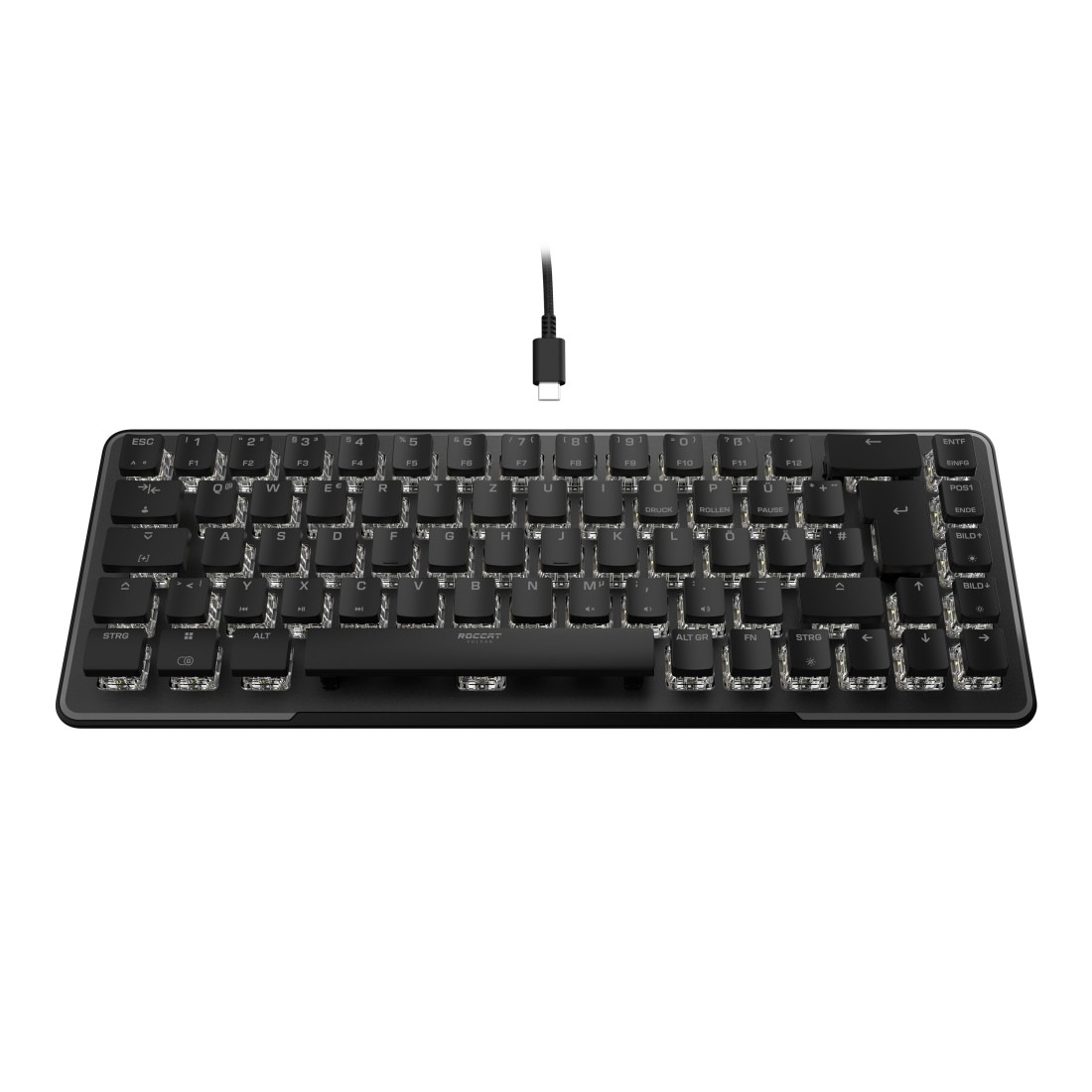 ROCCAT Gaming-Tastatur »Gaming-Tastatur "Vulcan II Mini", mechanische, lineare Tasten«, (ausklappbare Füße)