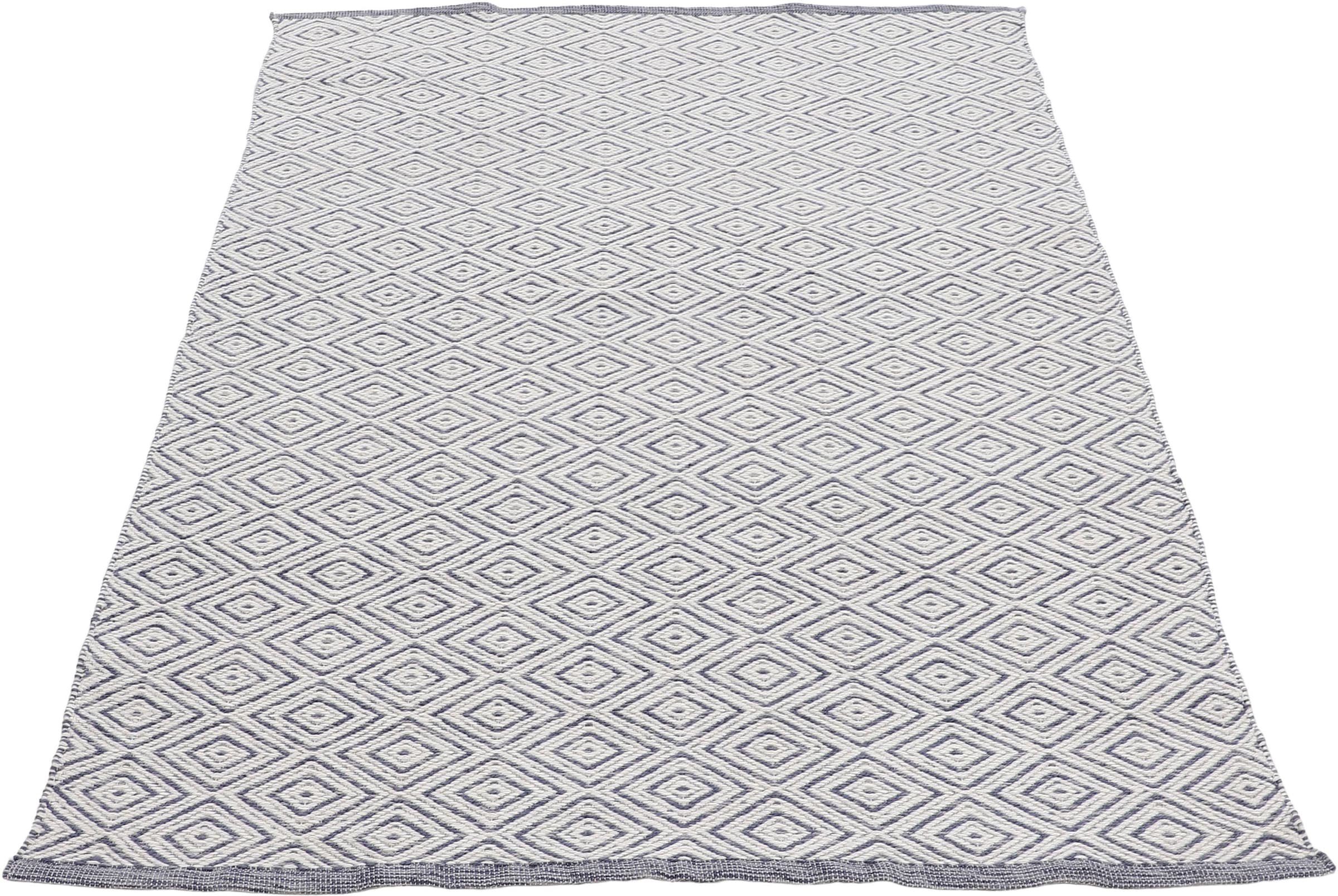 carpetfine Teppich »Frida 200«, rechteckig, 7 mm Höhe, Wendeteppich, 100% r günstig online kaufen