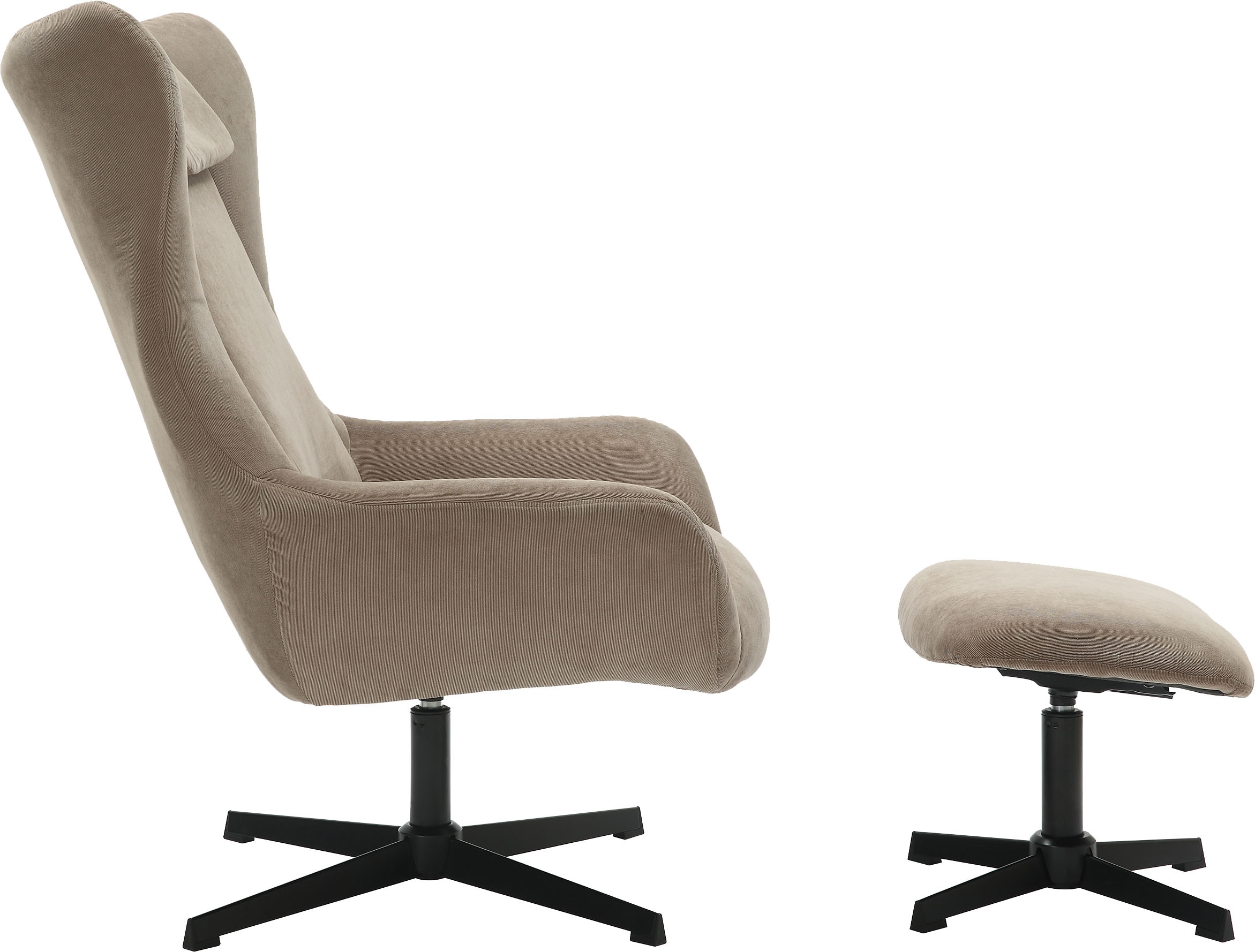 SalesFever Sessel, (Set, 2 St.), mit Drehfunktion