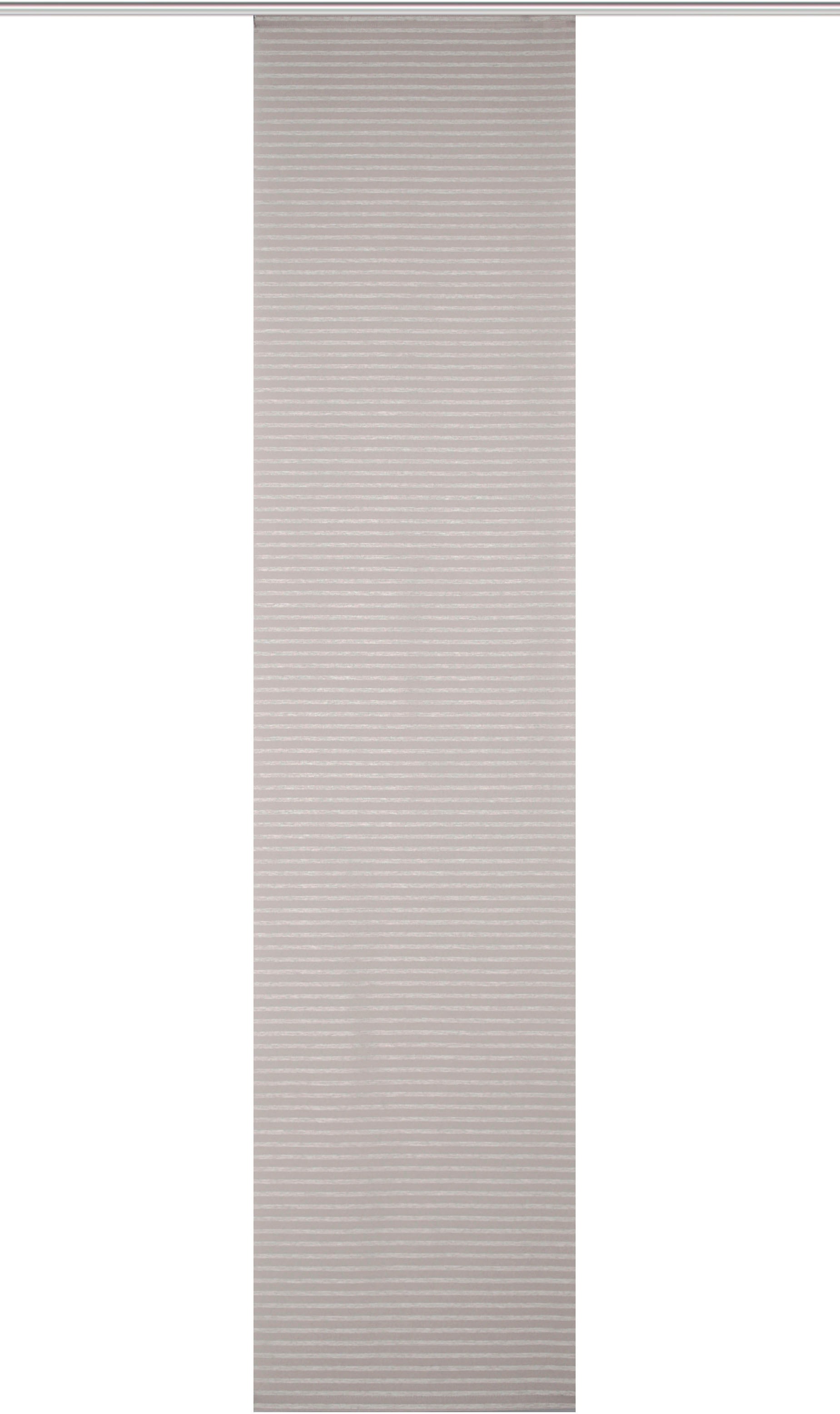 HOME WOHNIDEEN Schiebegardine »TURIN« Klettband 1 Stk. tlg. günstig online kaufen