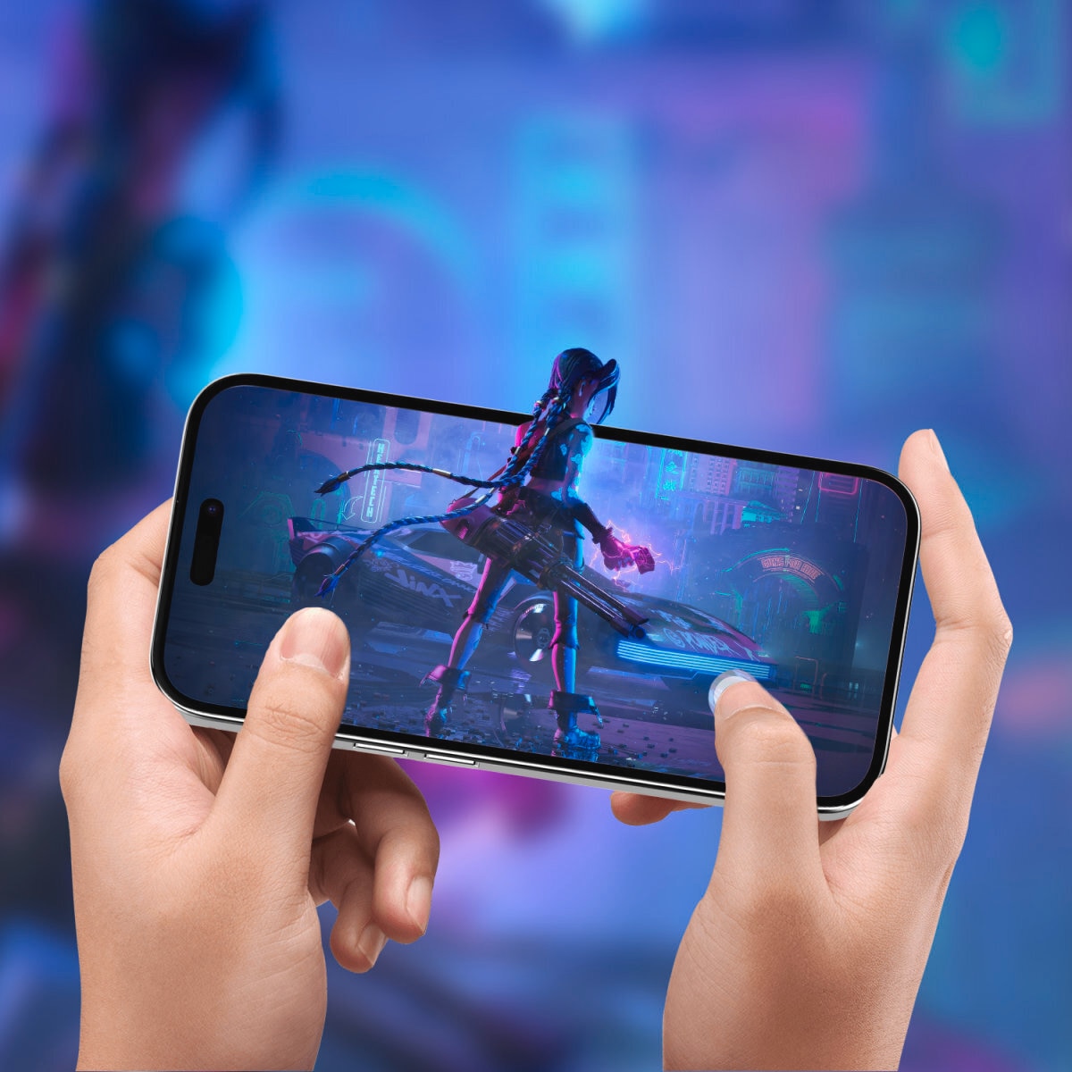 4smarts Displayschutzglas »Second Glass mit Montagerahmen« für Apple iPhone 16 Plus 1 Stk. tlg. Displayschutzfolie, Schutzfolie, Bildschirmschutz, kratz- & stoßfest