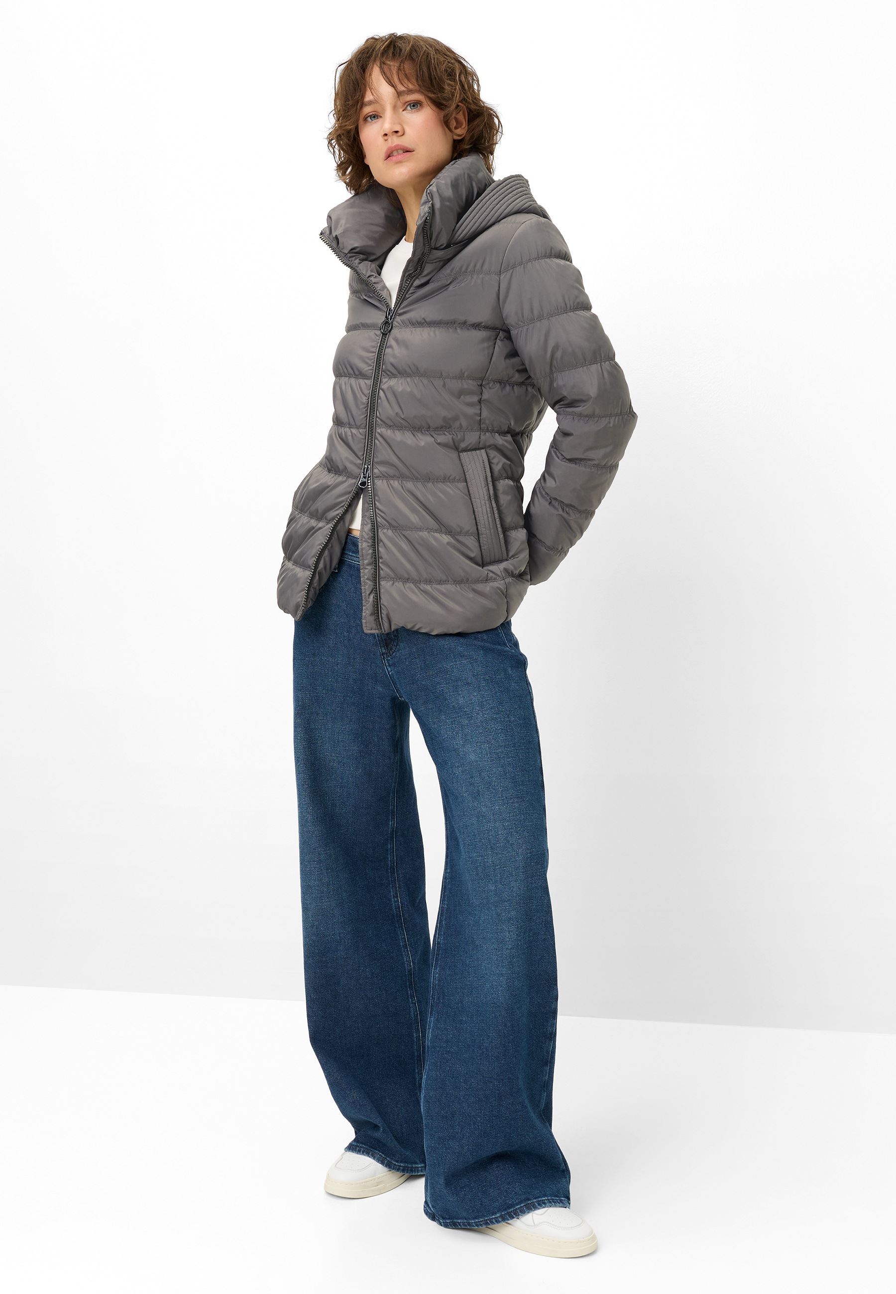Fuchs Schmitt Steppjacke mit Kapuze abnehmbare Kapuze, Regular Fit