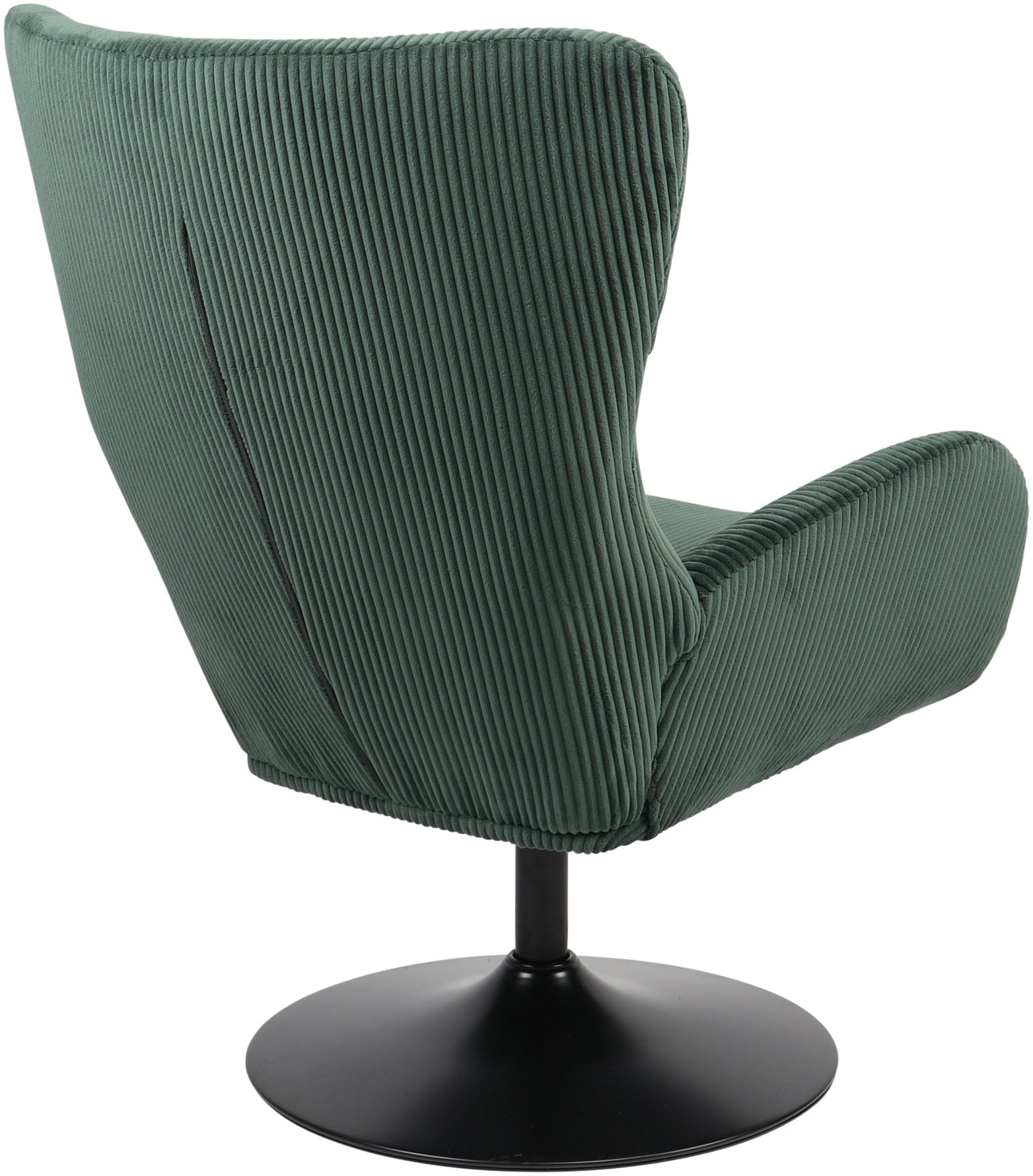 HELA Loungesessel »SAMOS«, (1 St.), Sessel;drehbar;Trompetengestell;Microfaser Breitcord;Armlehnen