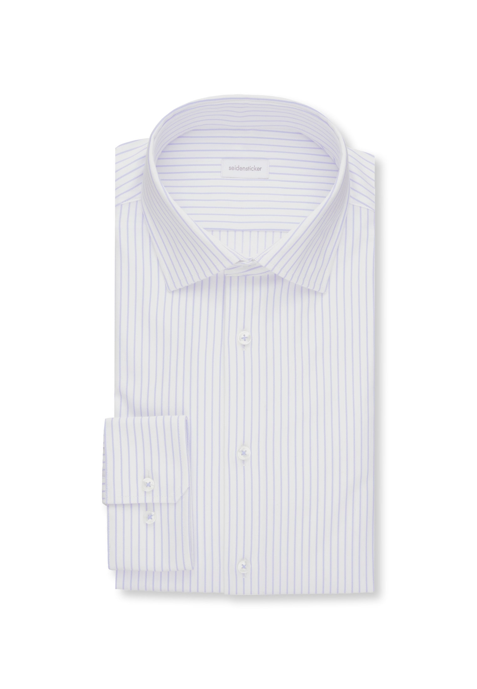 seidensticker Businesshemd »Slim« Slim 1/1 Kentkragen Streifen