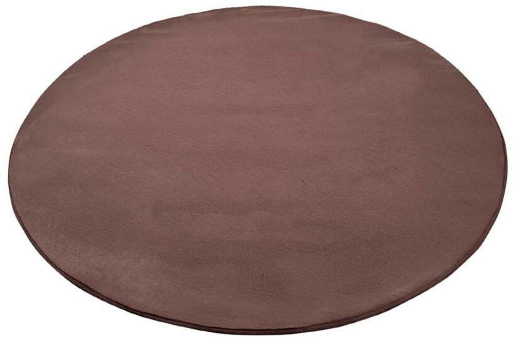 Carpet City Hochflor-Teppich »TOPIA400«, rund, 21 mm Höhe, besonders weich und kuschelig durch Polyester, Uni-Farben