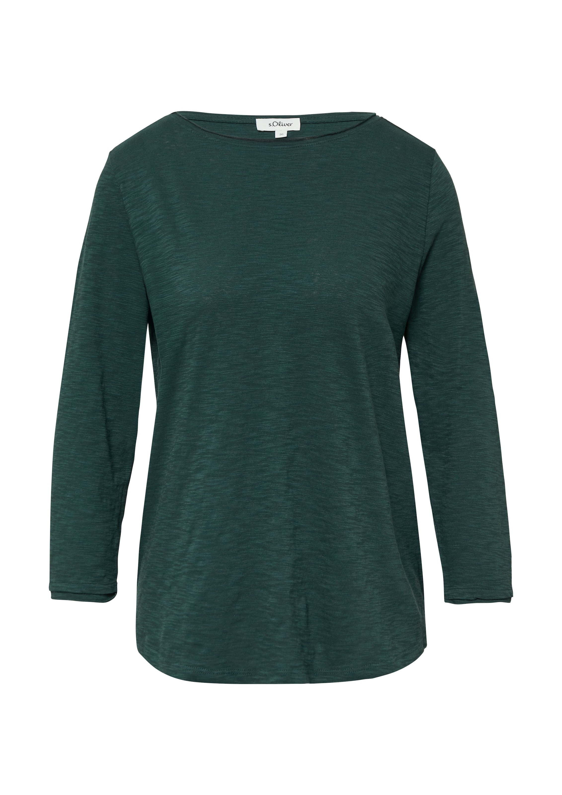 s.Oliver Langarmshirt, aus Flammgarn