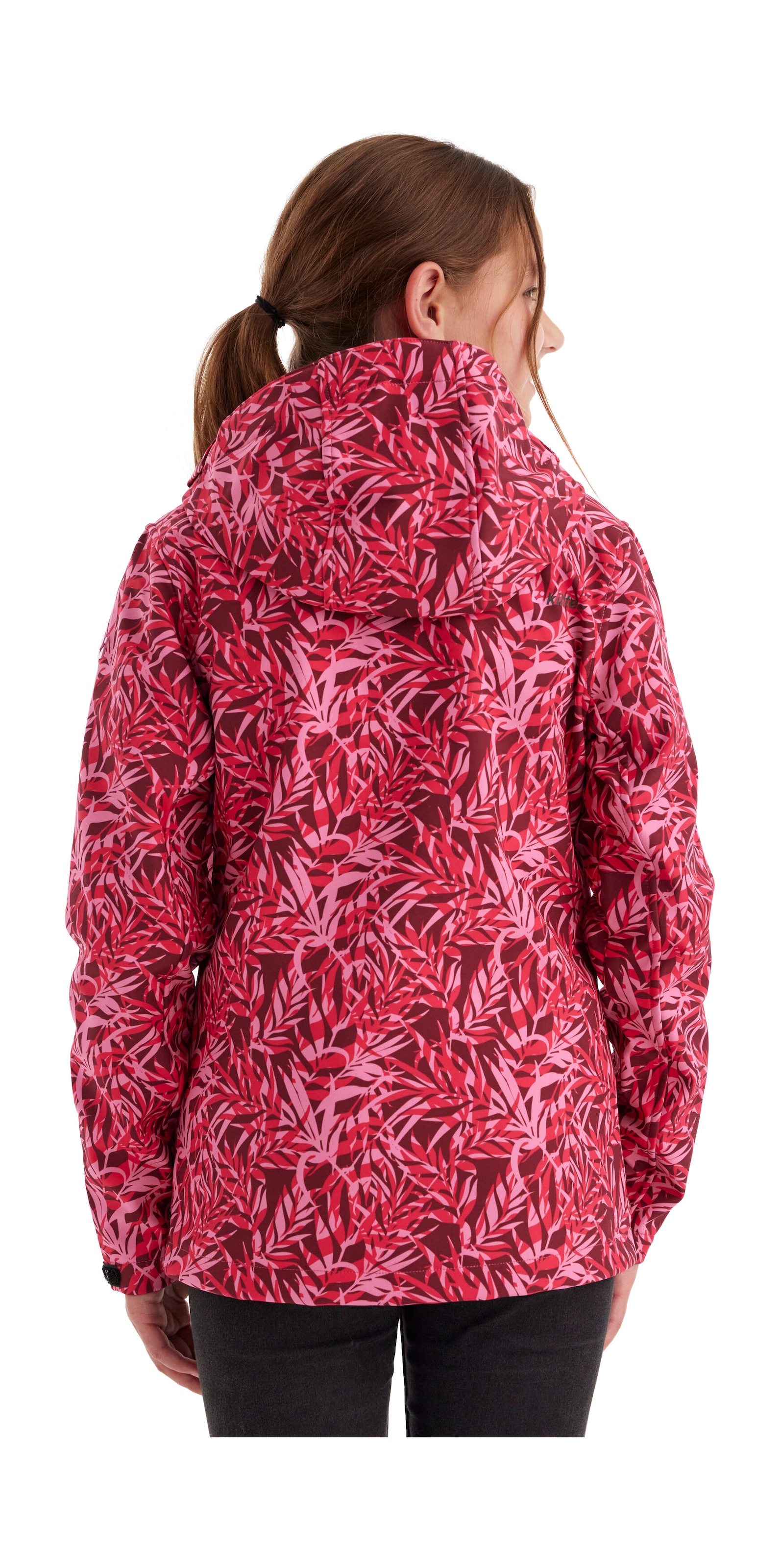 Killtec Softshelljacke »Mädchen Softshelljacke Print«, Wasserdicht, windabweisend, atmungsaktiv, modischer Print, PFAS-frei