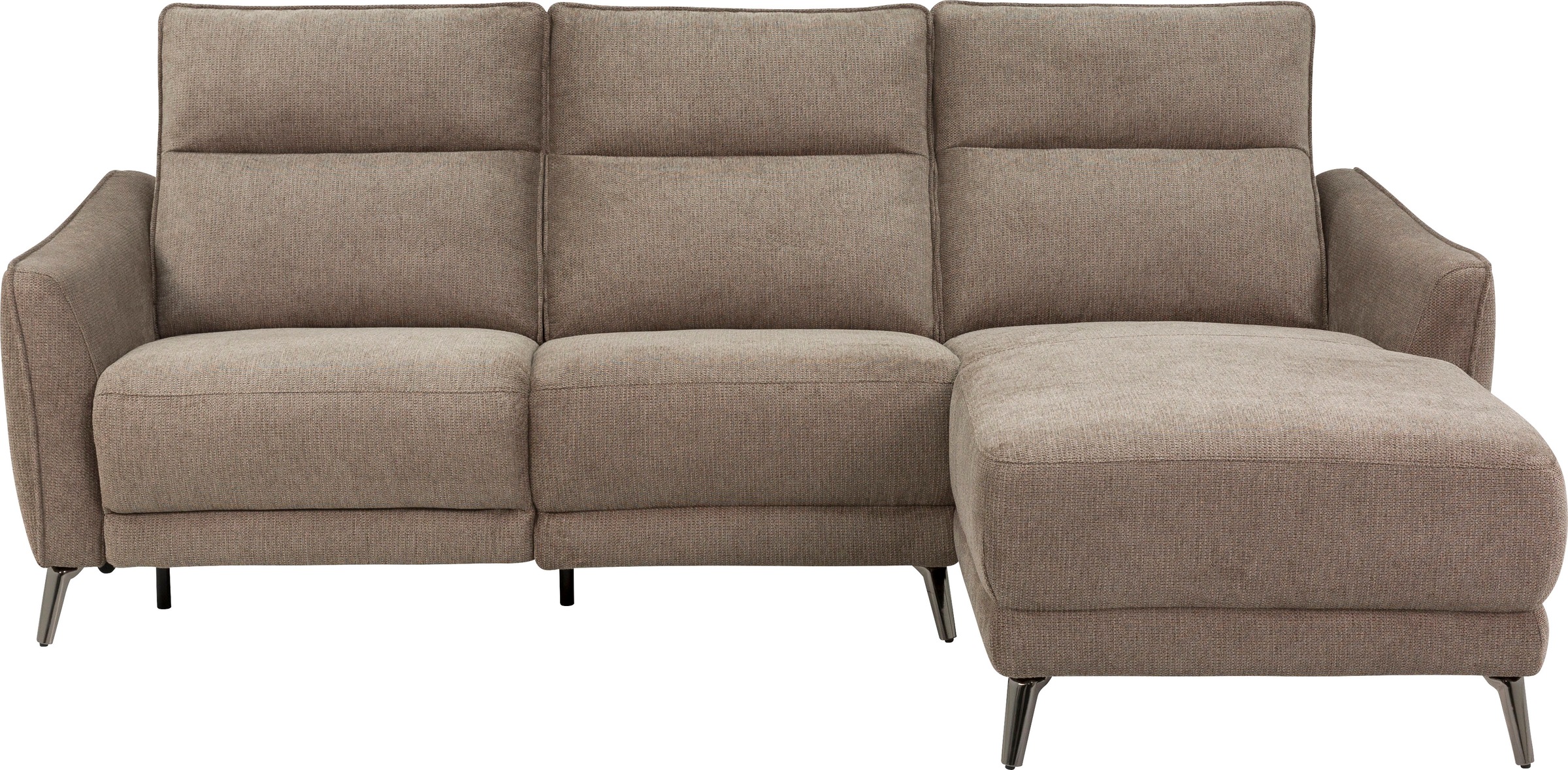 INOSIGN Ecksofa »TAYLER 3-Sitzer, L-Form (Breite 239cm), elektr. Relaxfunkt günstig online kaufen