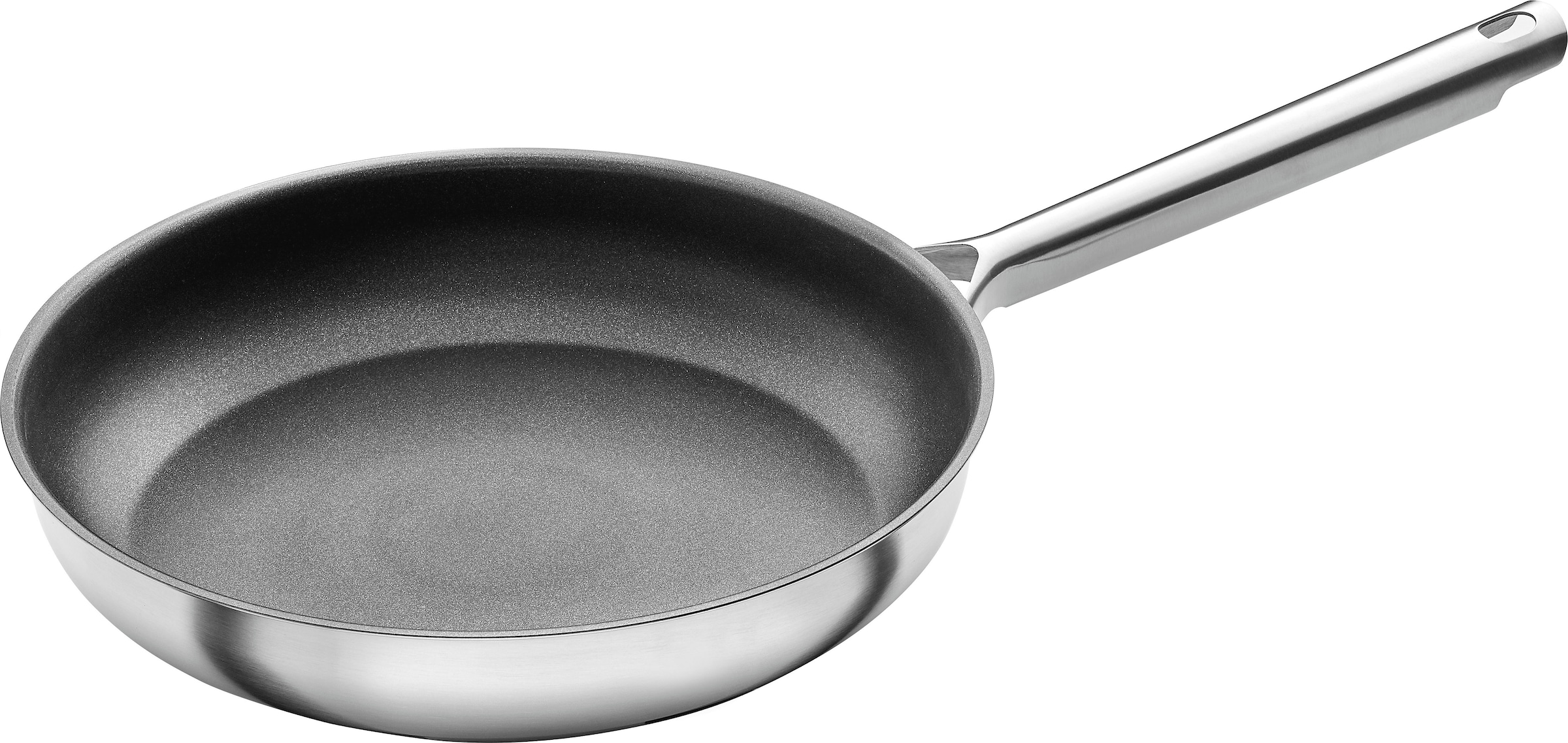 Zwilling Pfannen-Set »TrueFlow«, Edelstahl 18/10, (Set, 2 tlg., 1 Bratpfanne (Ø 24 cm), 1 Bratpfanne (Ø 28 cm), mit Antihaftbeschichtung, Induktionsgeeignet