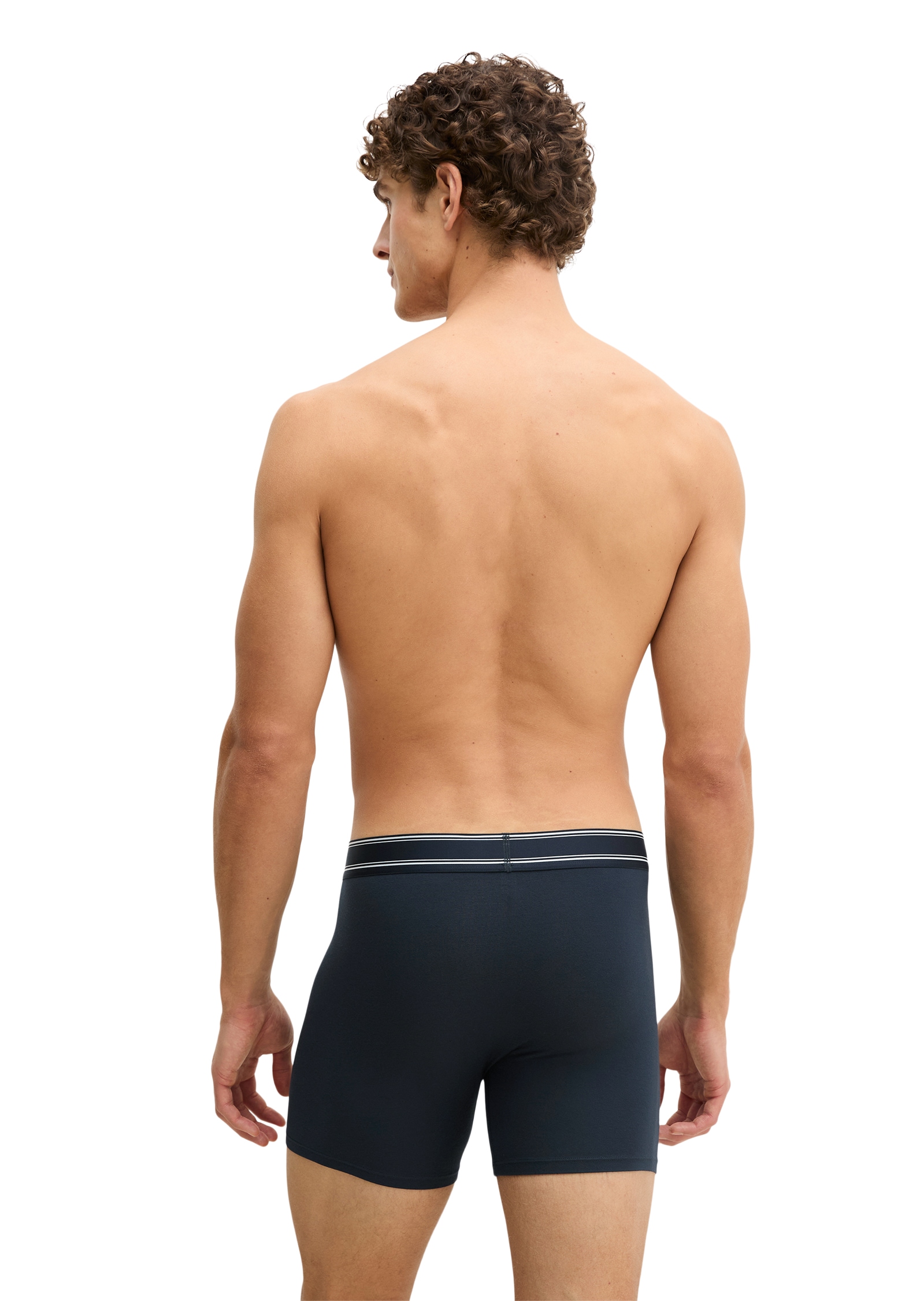 Marc O'Polo Retro Pants »Modal« mit etwas längerem Bein, Logobund, ohne Eingriff
