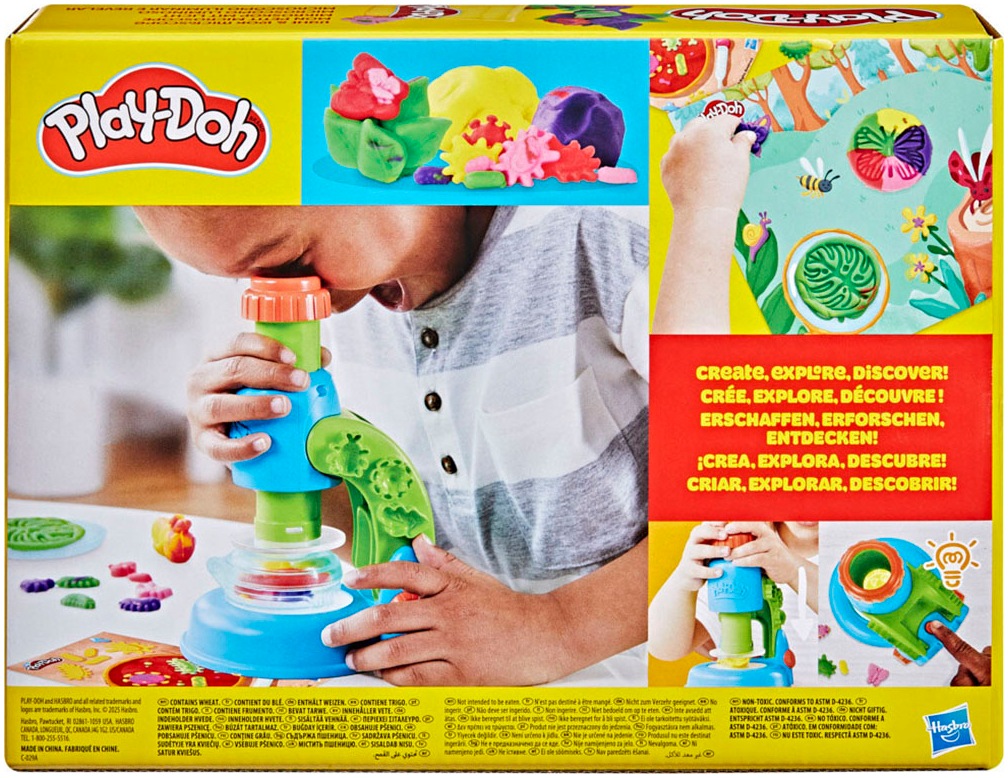 Hasbro Knetform-Set »Play-Doh, Mikroskop mit Licht«