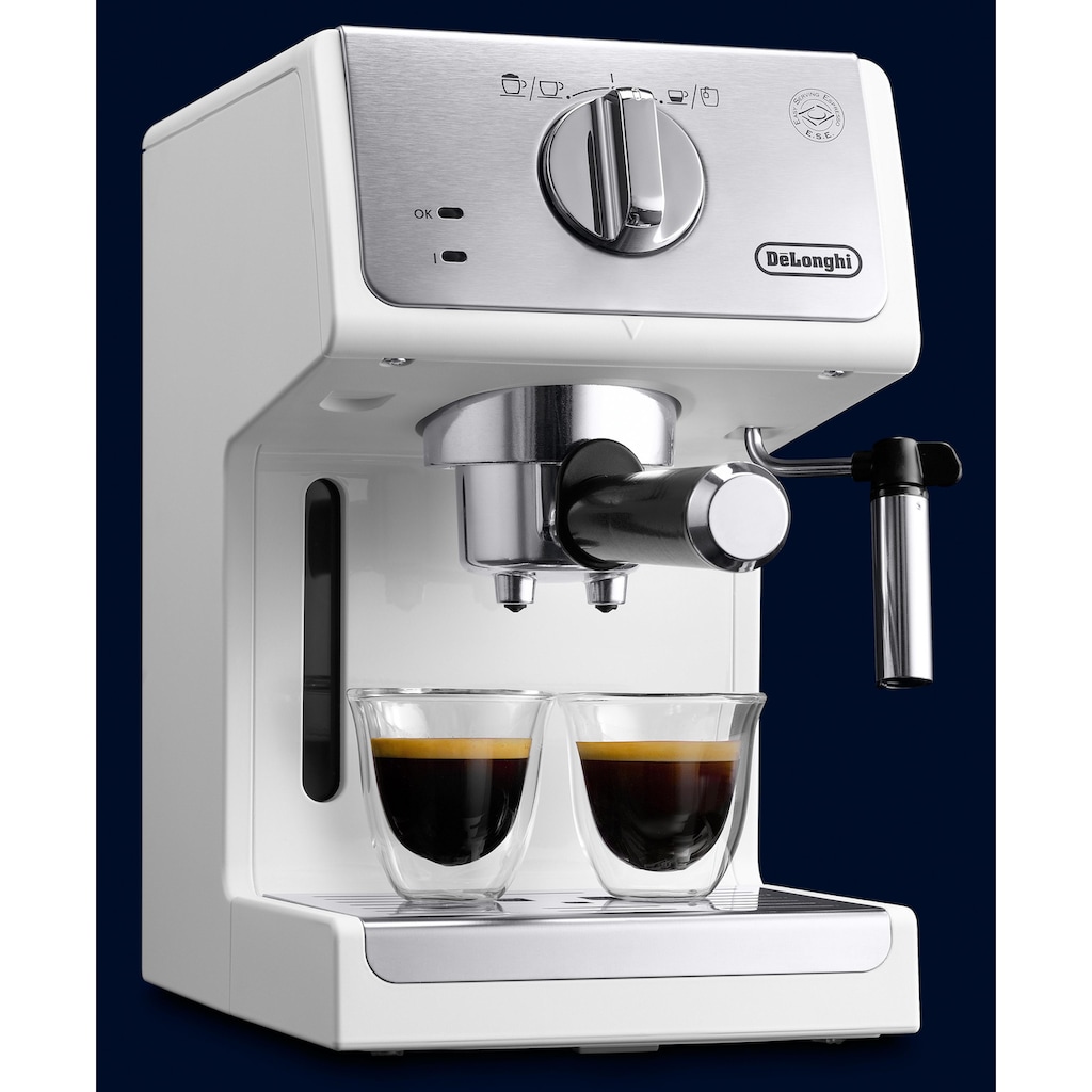 De'Longhi Siebträgermaschine »Active Line ECP 33.21.W«, 1100 Watt, 15 Bar