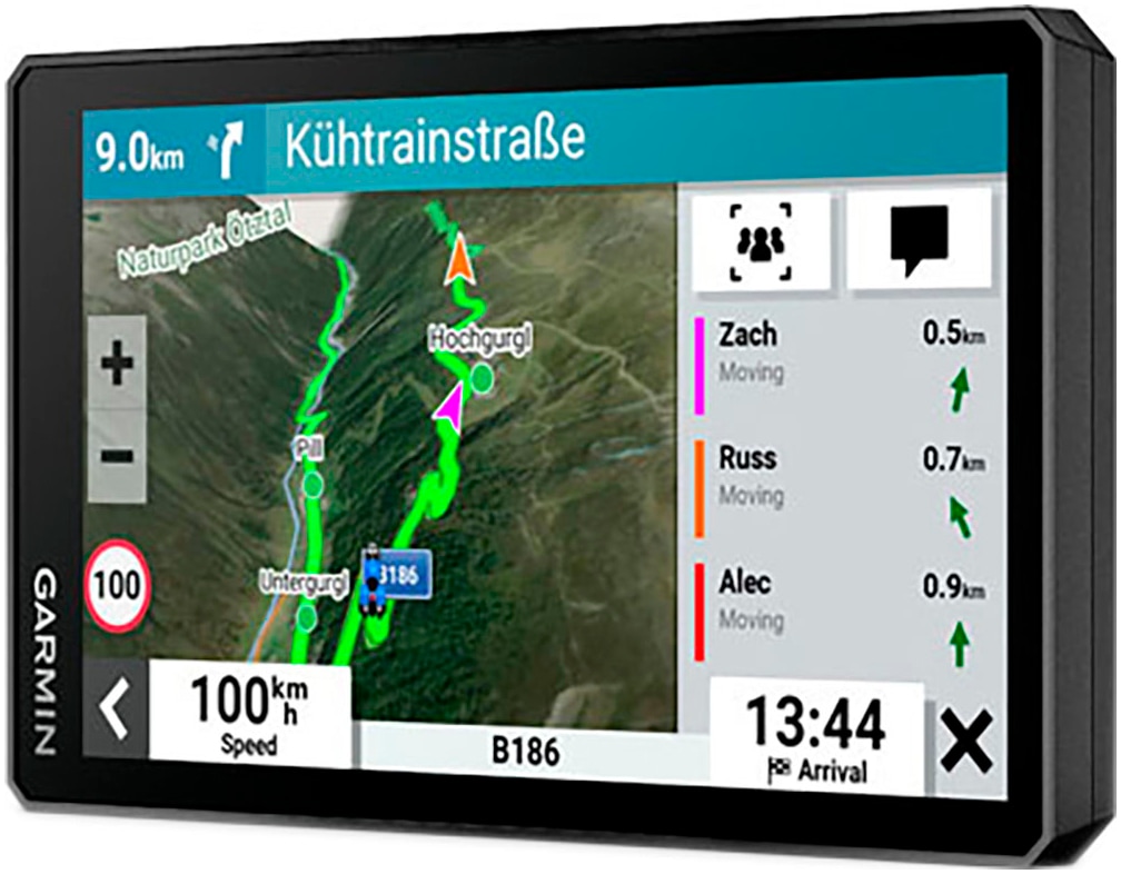 Garmin Motorrad-Navigationsgerät »zumo XT2«, (Karten-Updates)