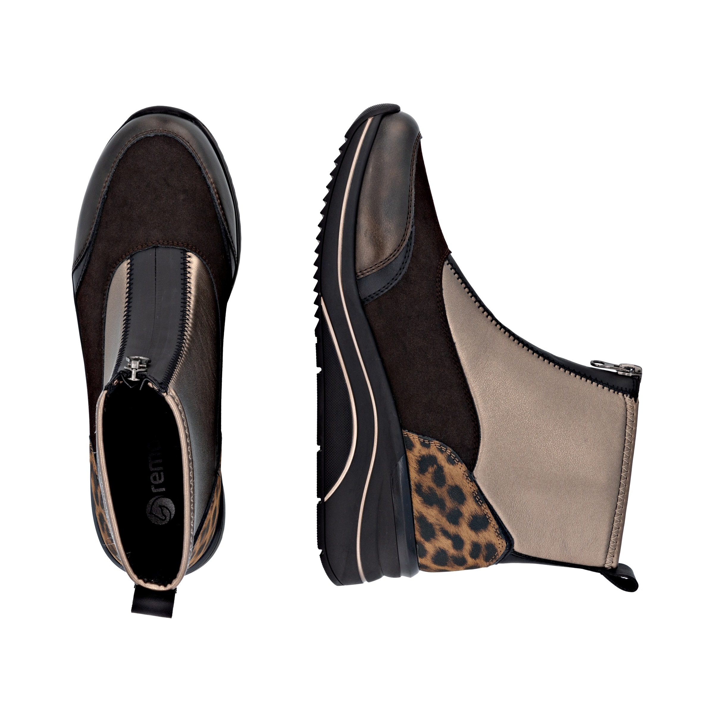 Remonte Keilsneaker, Casual-Boots, Stiefelette, Plateauboots mit Lite´n Soft Ausstattung
