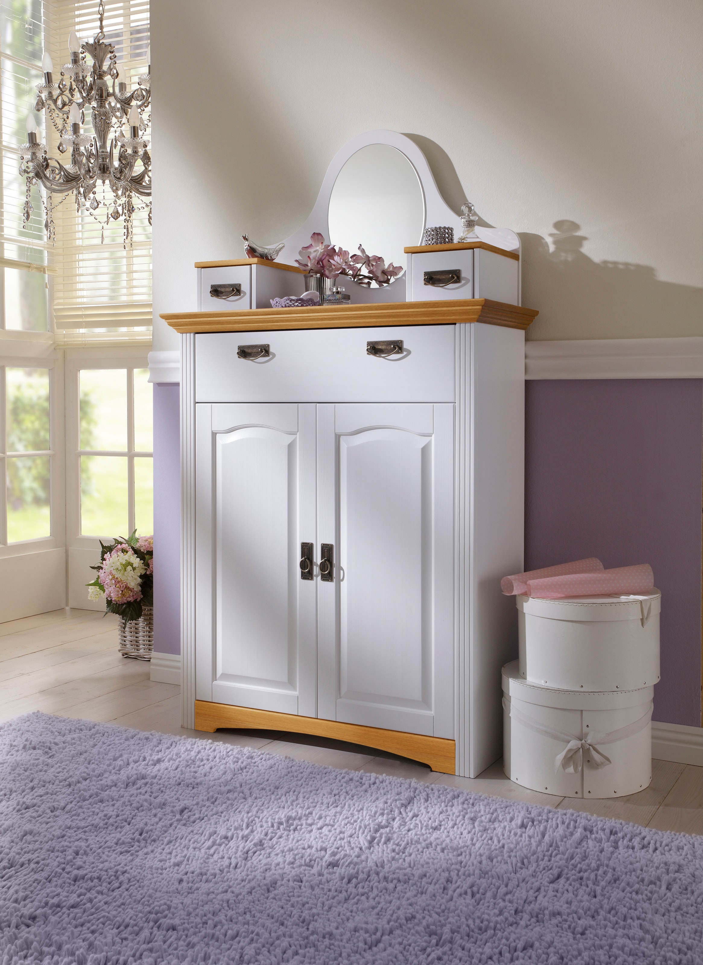 Home affaire Kombikommode »Konrad«, Breite 94 cm, aus massiver, FSC®-zertifizierter Kiefer