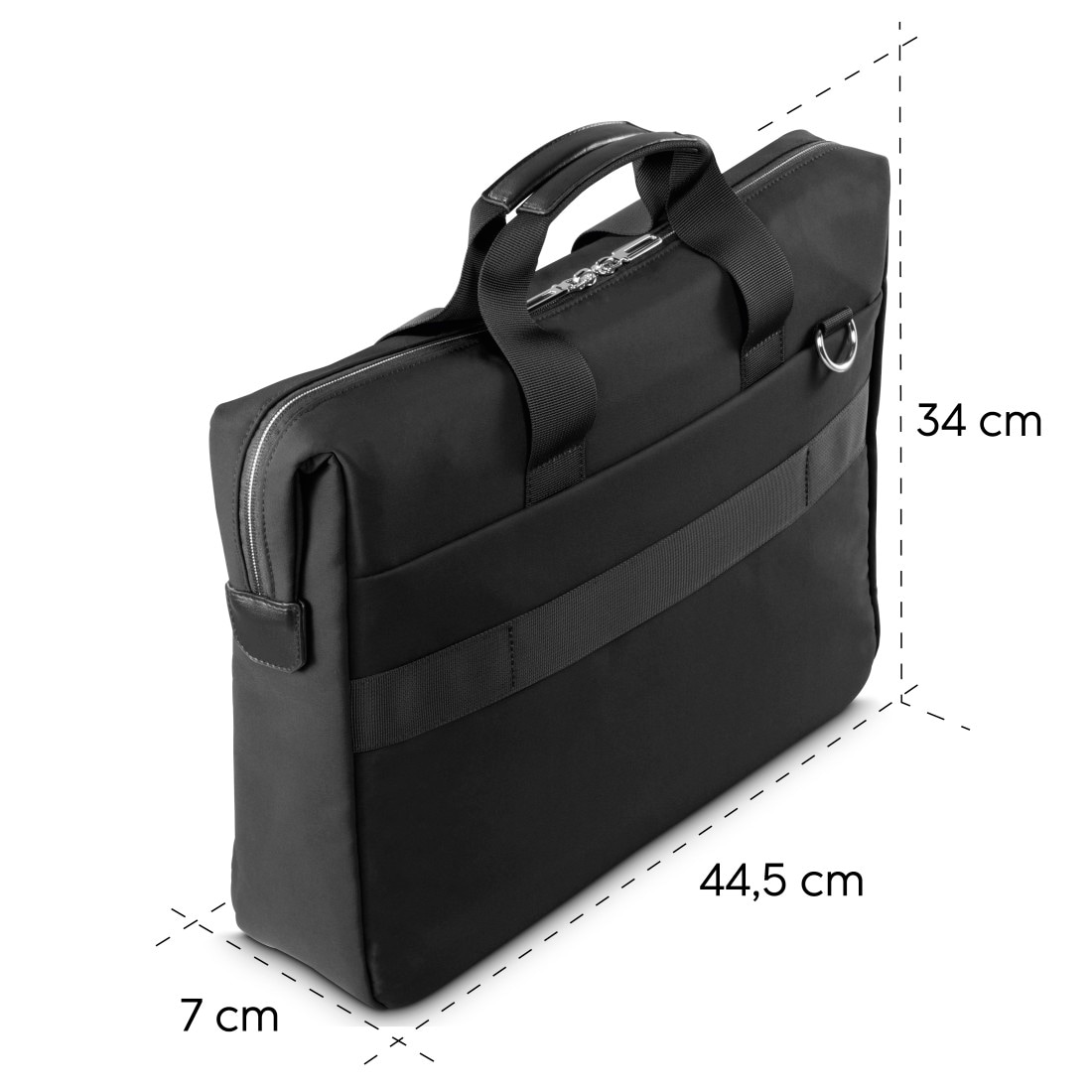 Hama Notebookrucksack »Laptoptasche (40 – 41 cm (15,6 – 16,2“), wasserabweisend, gepolstert)« extralanger Reißverschluss