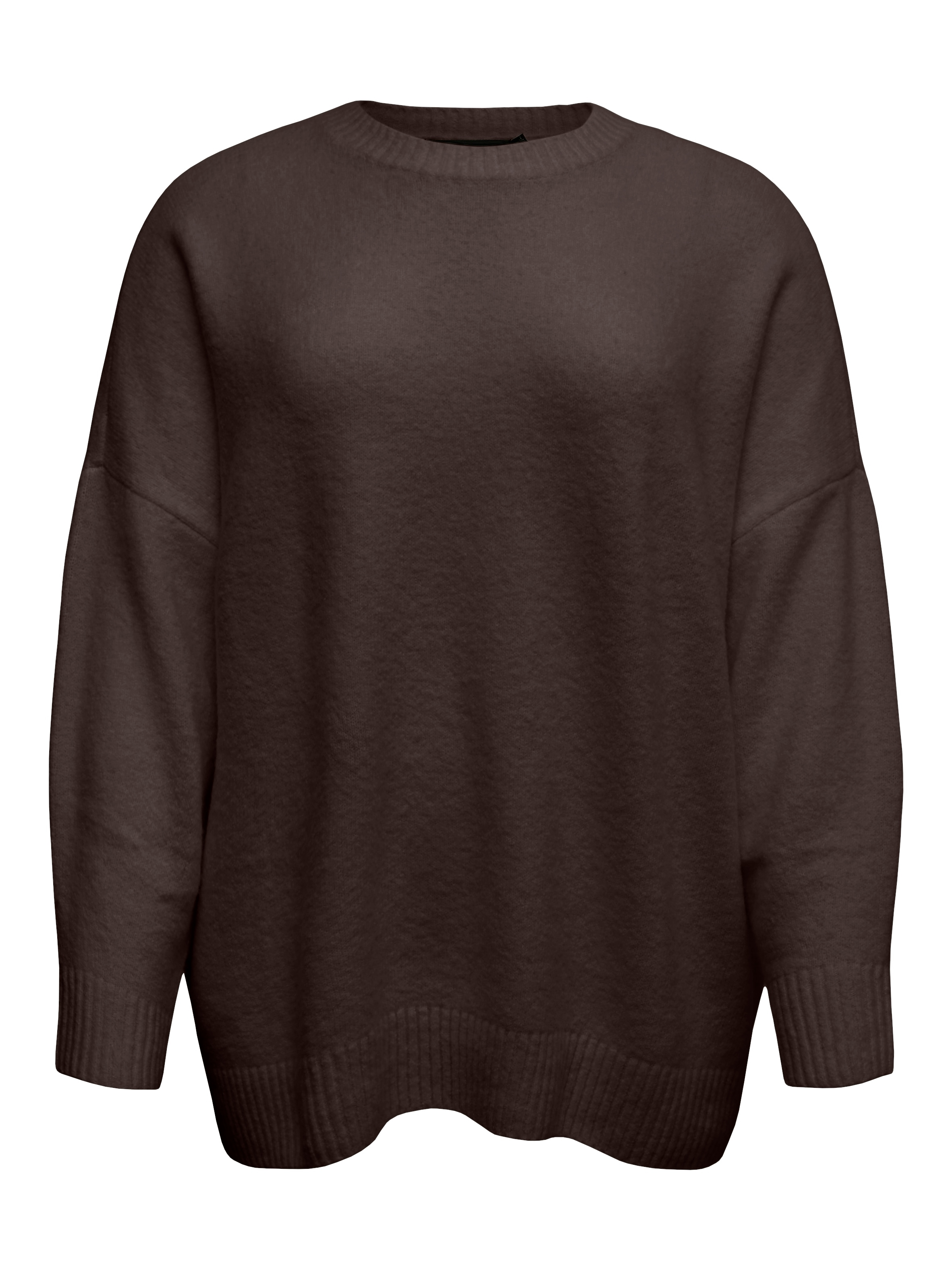 Vero Moda Curve Strickpullover »VMCBOOM LS O-NECK PULLOVER GA NOOS CUR«
