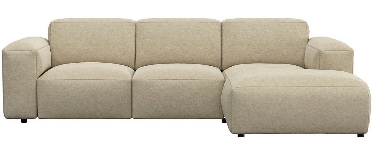 FLEXLUX Ecksofa »Lucera Chaislongue rechts oder links, L-Form, bequem«, mod günstig online kaufen