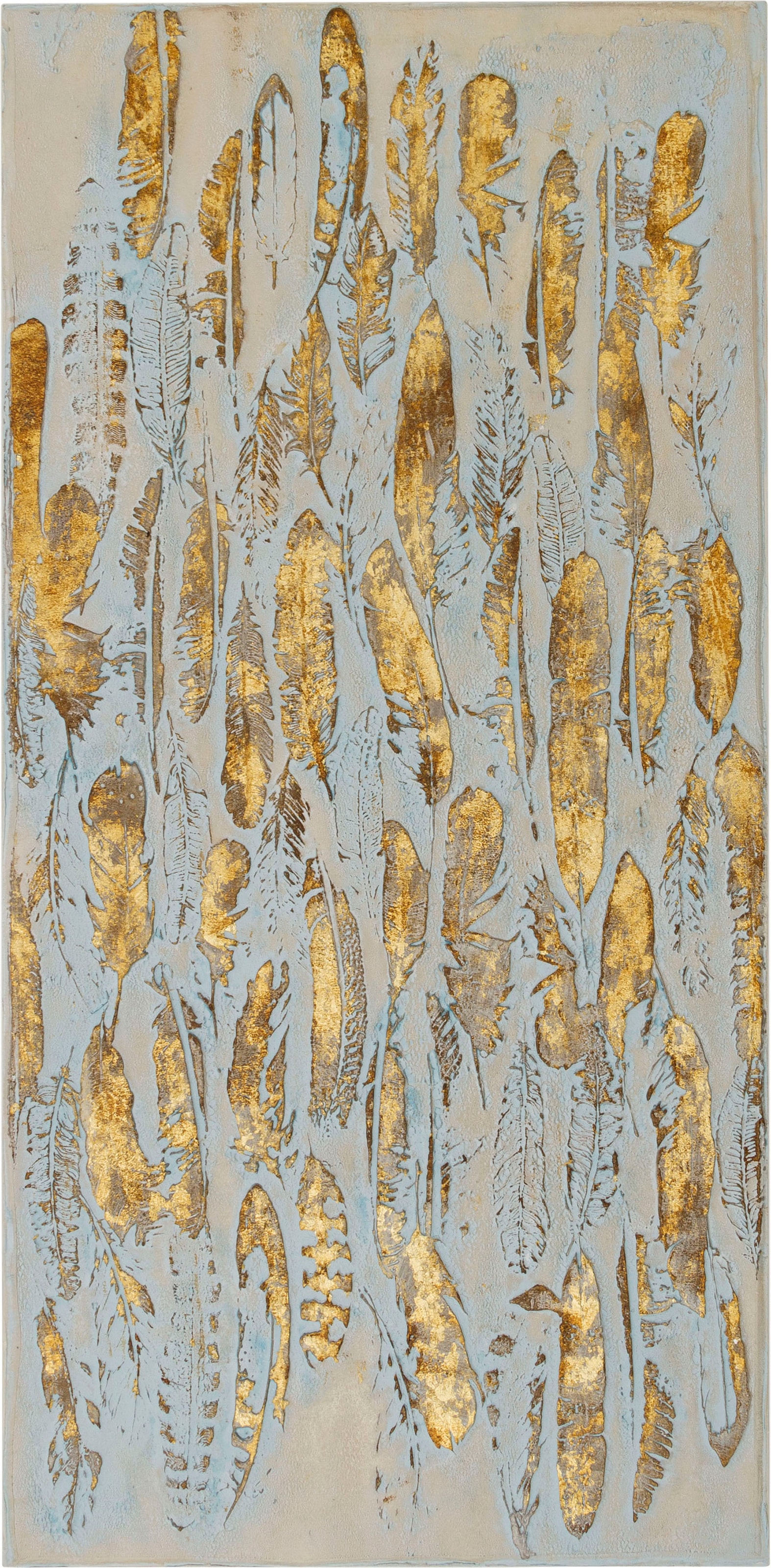 Myflair Möbel & Accessoires Ölbild »Madie«, goldfarben 100 x 50 cm