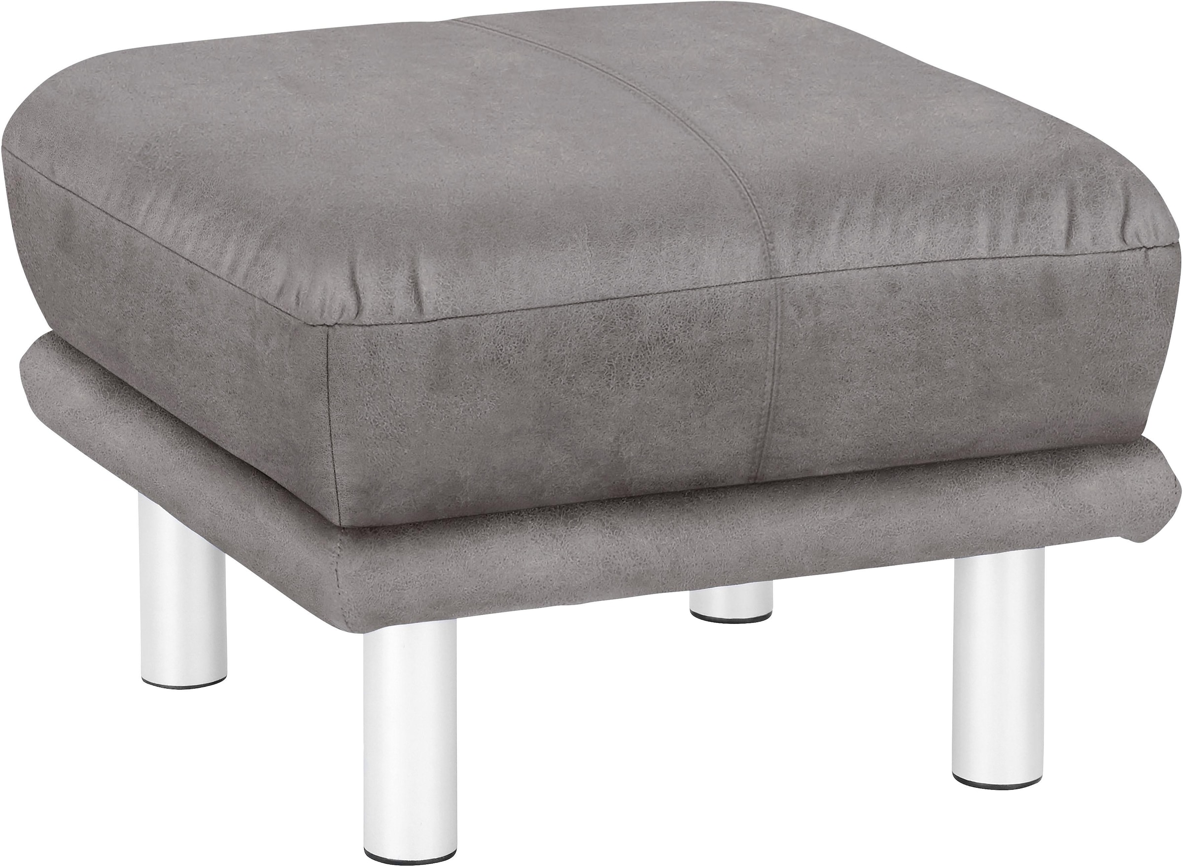 TRENDMANUFAKTUR Hocker »Cecilia II, modern und elegant, B/T 66/66cm« günstig online kaufen