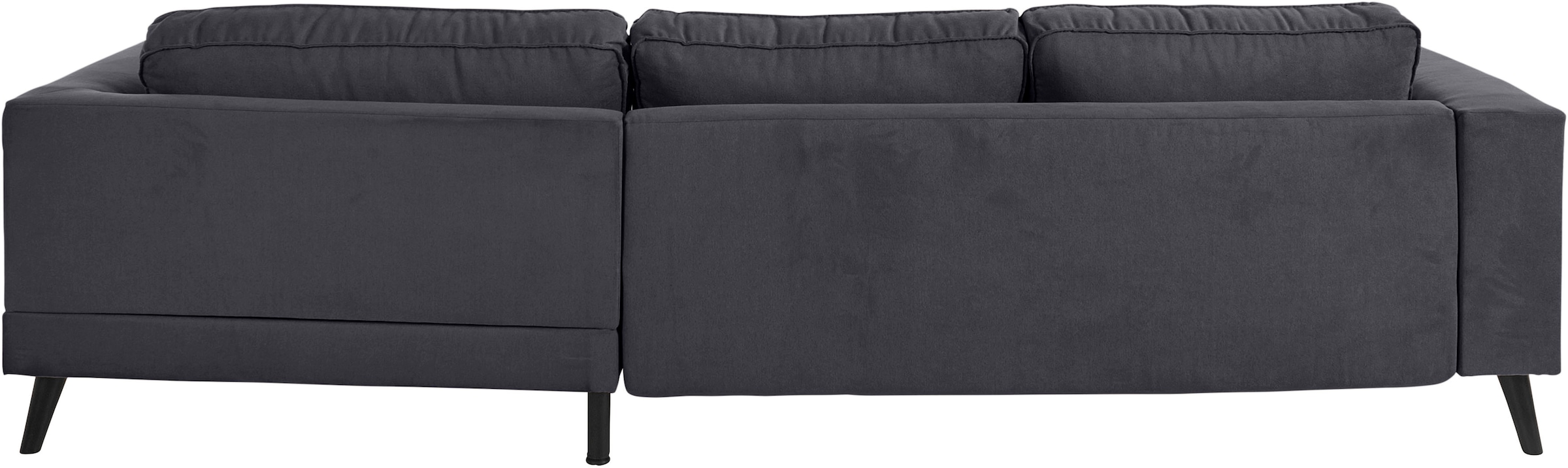 INOSIGN Ecksofa »Lumber Jack, elegant und bequem, Breite 280, hoher Fuß, L-Form«, in moderner Optik