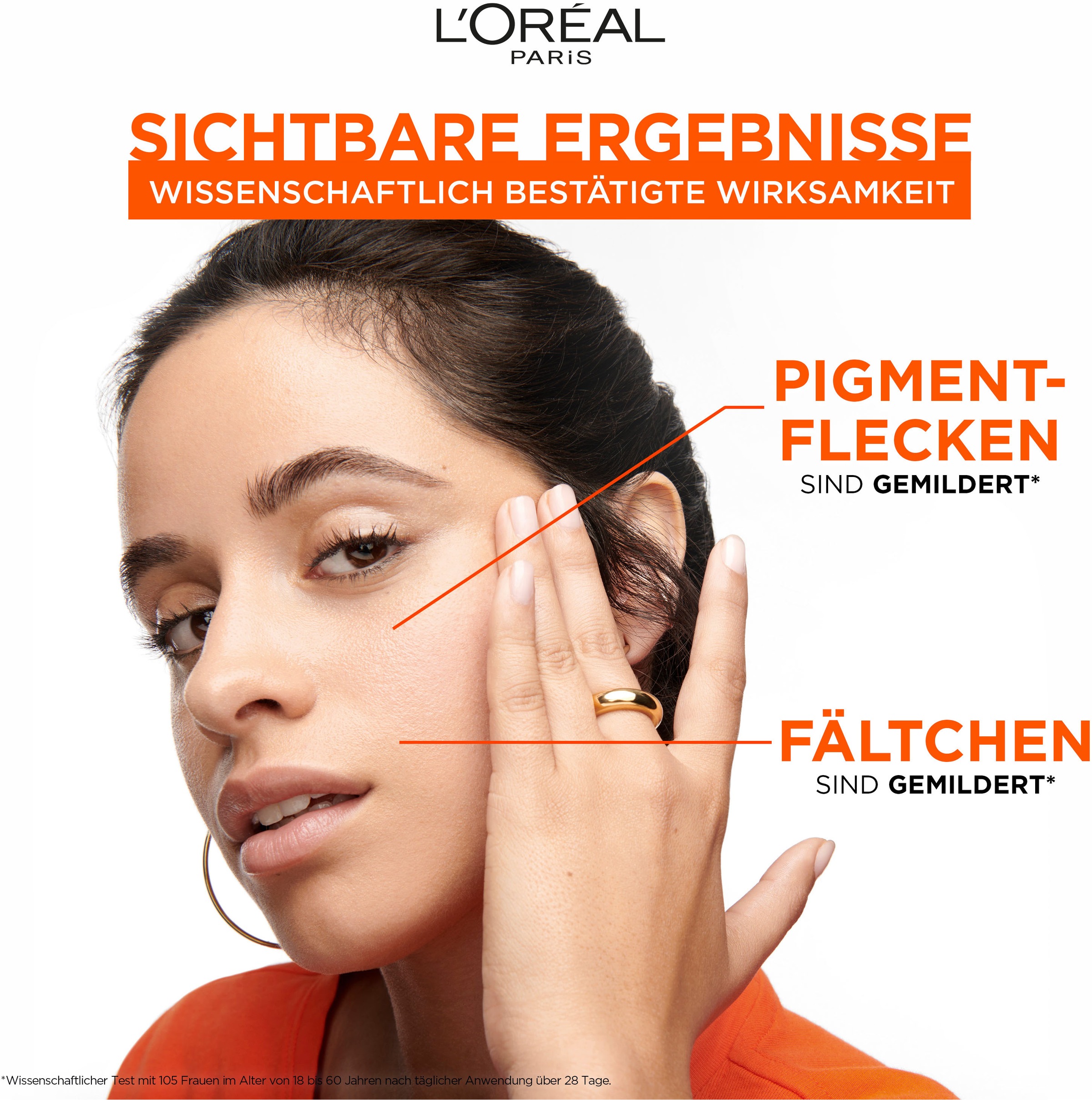 L'ORÉAL PARIS Sonnenschutzfluid »Feuchtigkeitspflege mit LSF«, mit Lichtschutzfaktor