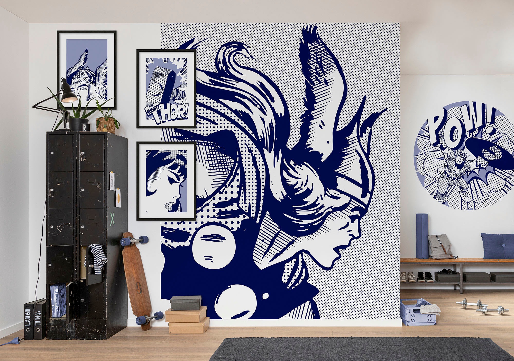 Komar Vliestapete »Legend of Thor«, 200x250 cm (Breite x Höhe) günstig online kaufen