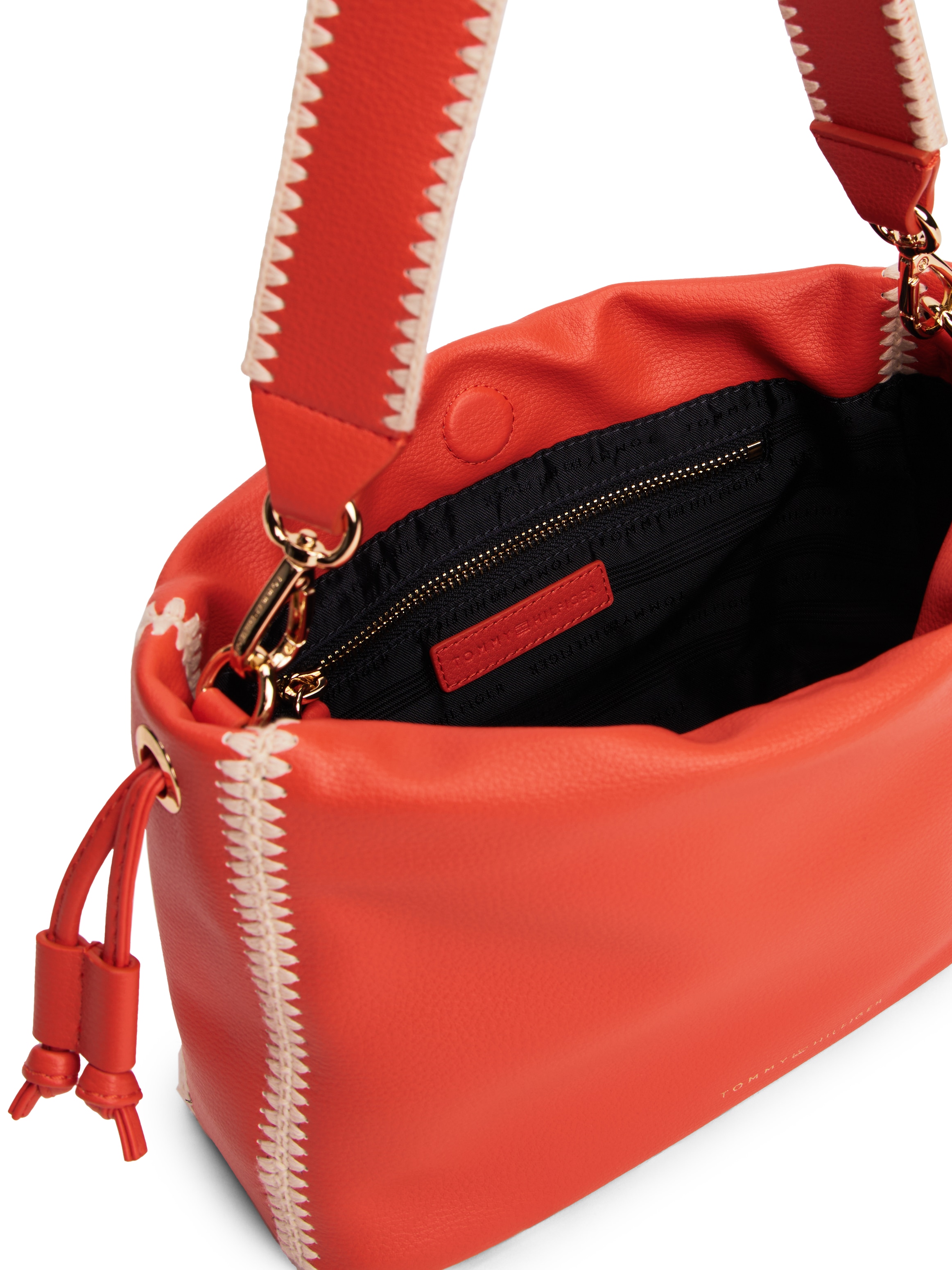 Tommy Hilfiger Schultertasche »TH SOFT SUMMER MINI BUCKET«, Damen Umhängetasche, Minibag, Clutch mit abnehmbarem Umhängeriemen