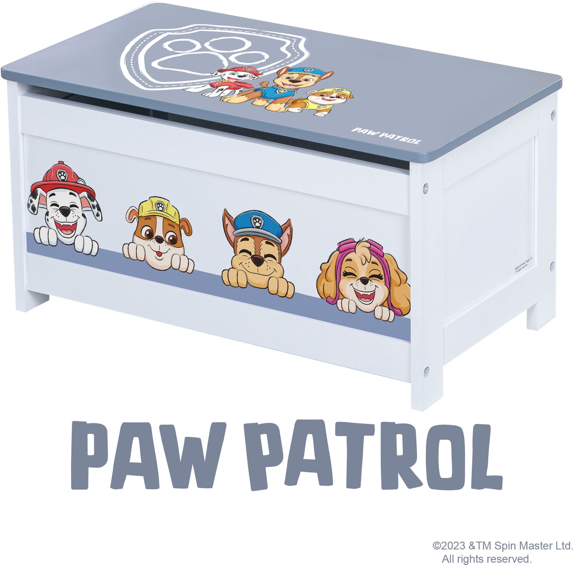 roba® Truhe »PAW Patrol«, mit Deckelbremse günstig online kaufen