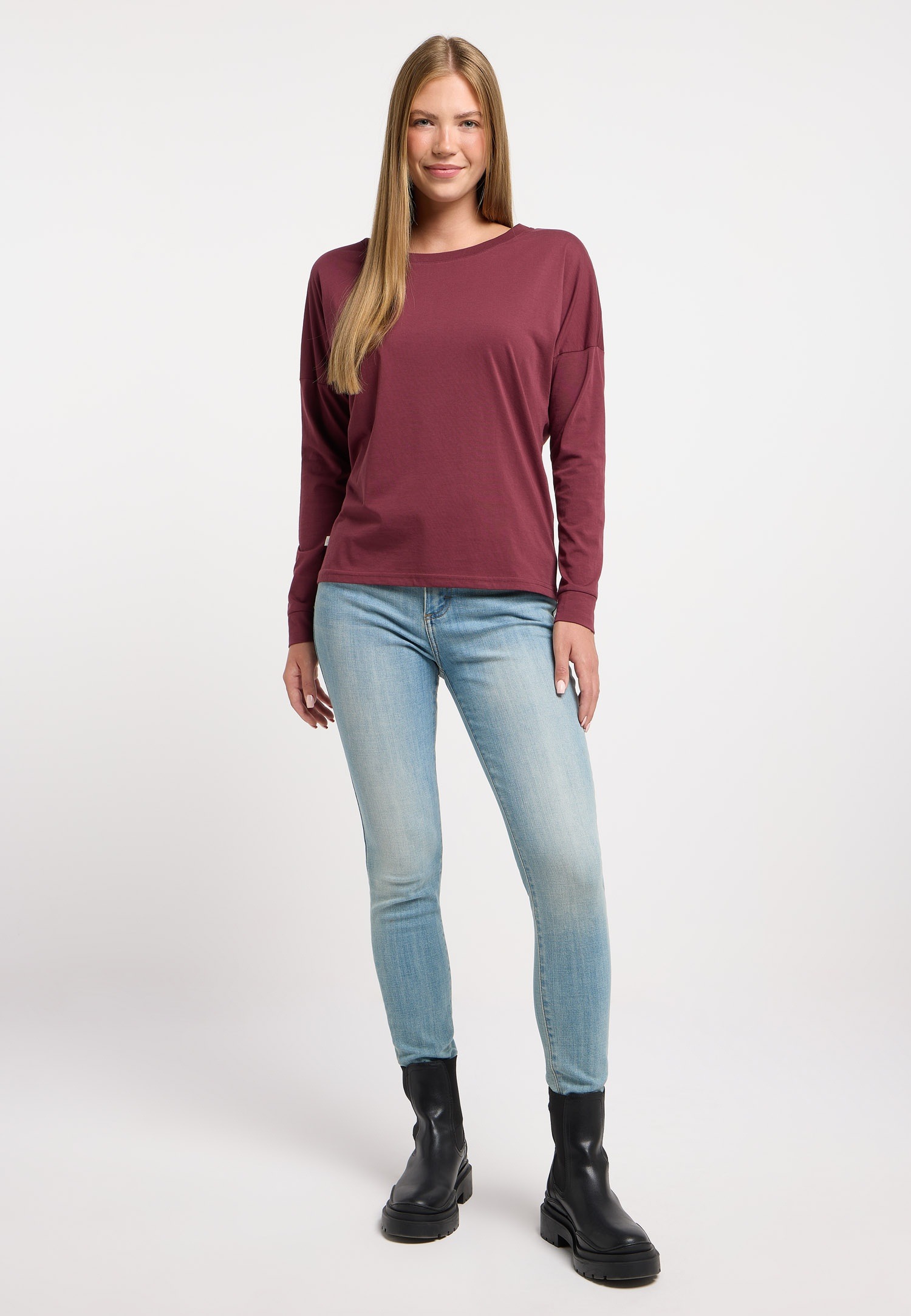 Ragwear Langarmshirt »SHIMONA LONG« in dezenter Oversized-Form
