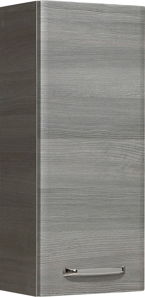 Saphir Hängeschrank »Quickset Wand-Badschrank 30 cm breit mit 1 Tür und 2 Glas-Einlegeböden«, Badezimmer-Hängeschrank inkl. Türdämpfer, Griffe in Chrom Glanz