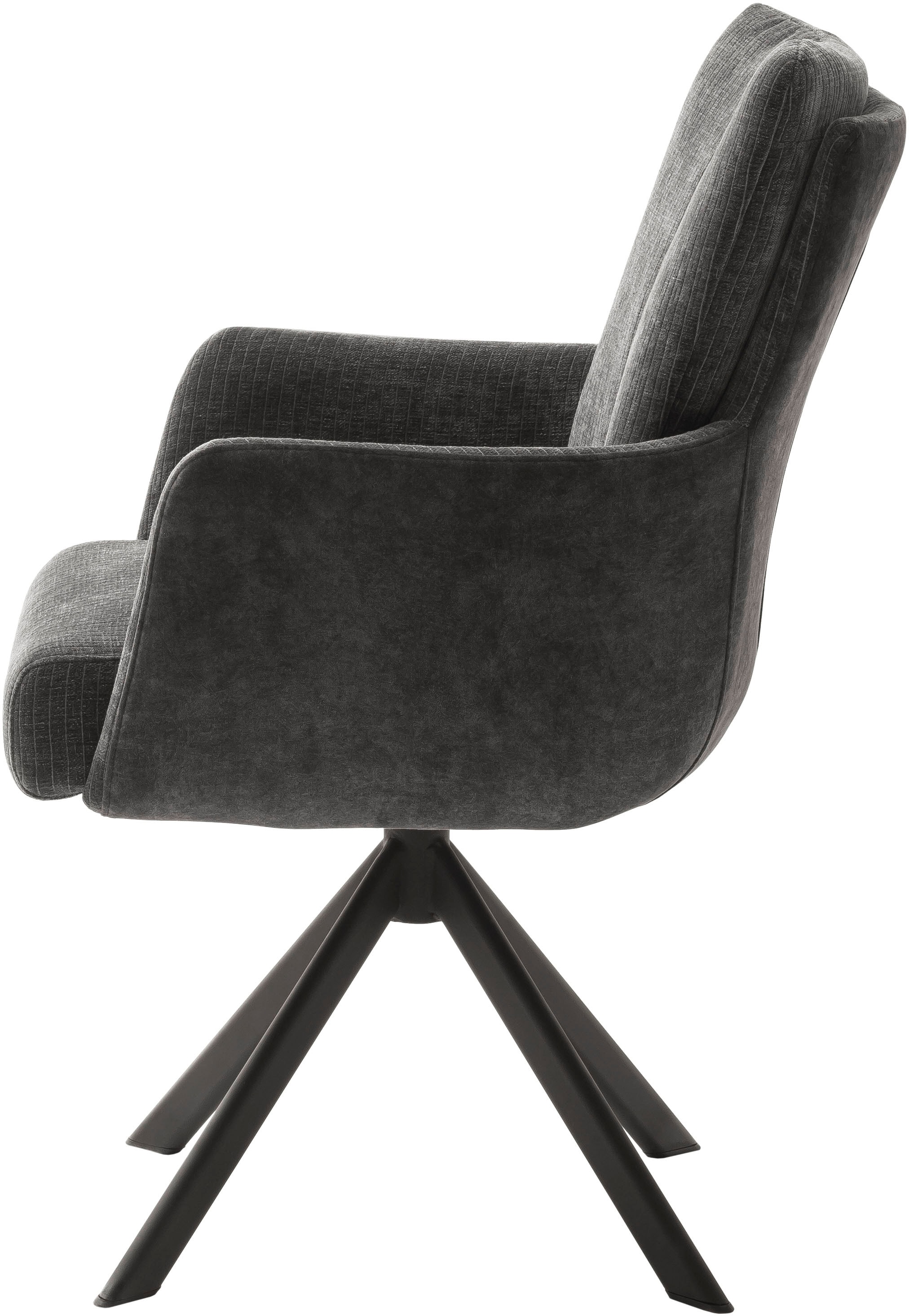 MCA furniture Esszimmerstuhl »MALIA« () (Set, 2 Stck), 360° drehbar, Taschenfederkern, Sitzhöhe ca. 49 cm