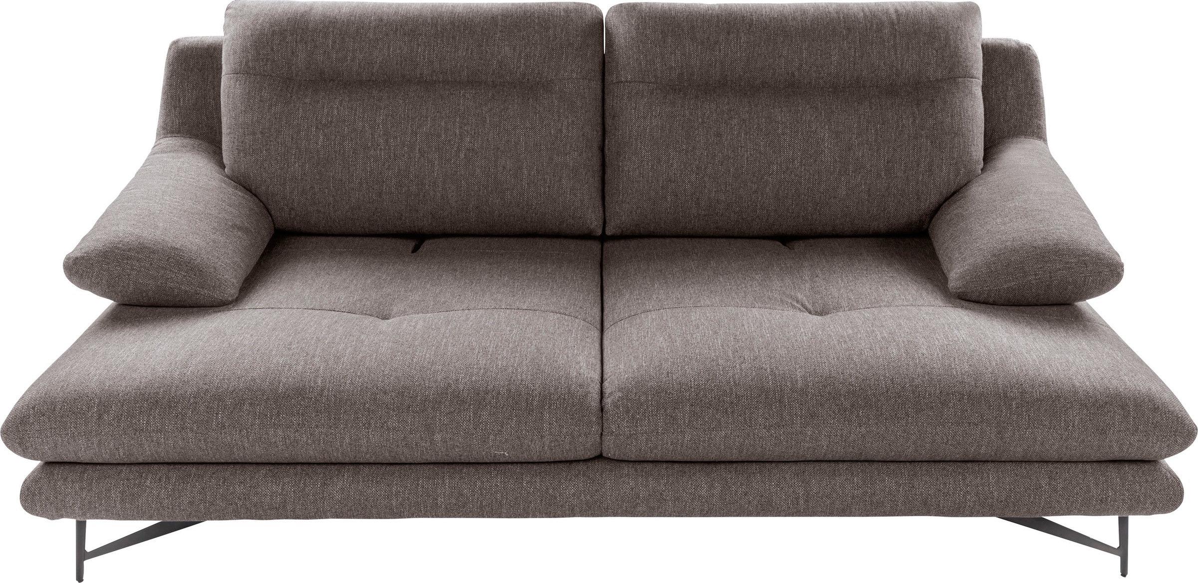 CALIA ITALIA 2-Sitzer »Cezanne, italienisches Designsofa mit erstklassigem Sitzkomfort«, wahlweise mit Sitztiefenverstellung