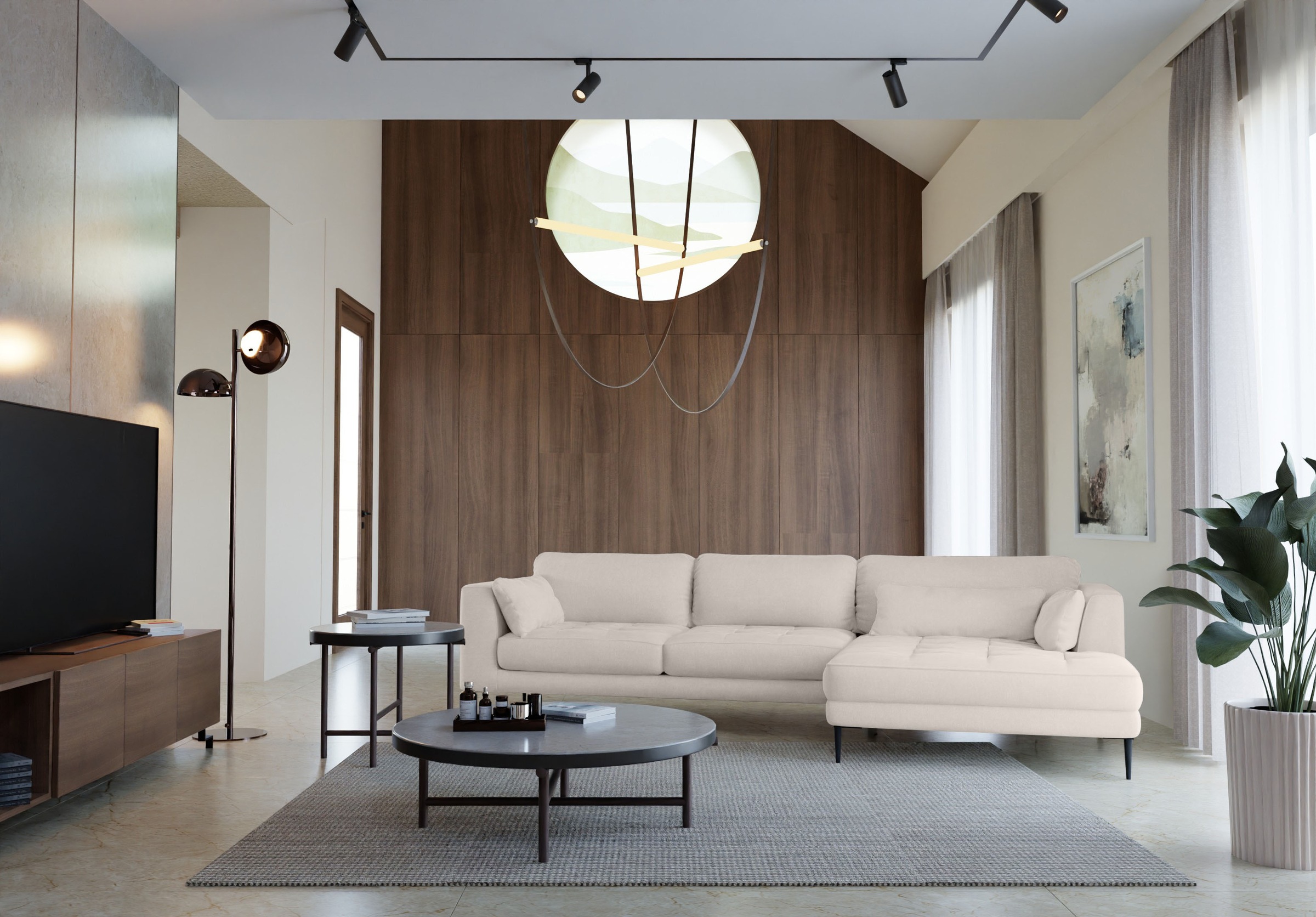 TRENDMANUFAKTUR Ecksofa »Luzi, wahlweise mit Schlaffunktion & Bettkasten. O günstig online kaufen