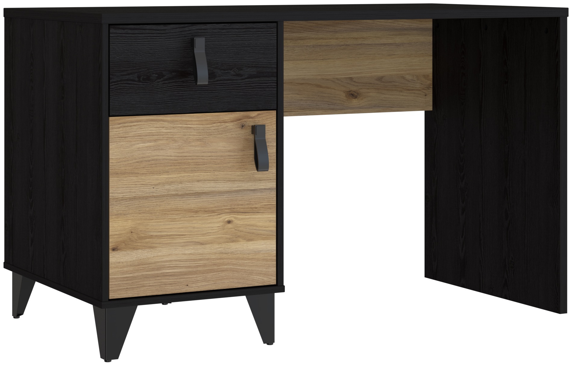 FORTE Schreibtisch "Lya" Schreibtisch, Metallfüße, Griffschlaufen, trendige günstig online kaufen