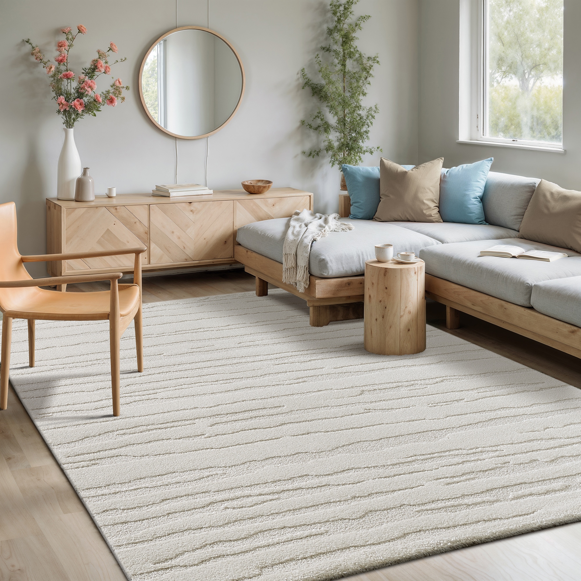 merinos Teppich »Elio 2«, rechteckig, 16 mm Höhe, moderner Kurzflor Teppich günstig online kaufen